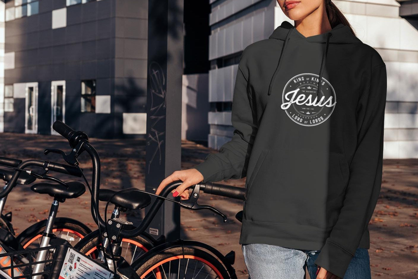 Jesus Hoodie Sweatshirt For Christian Men Women College Sweatshirt For Mom Dad Gift Christian Apparel Jesus Graphic Sweatshirt