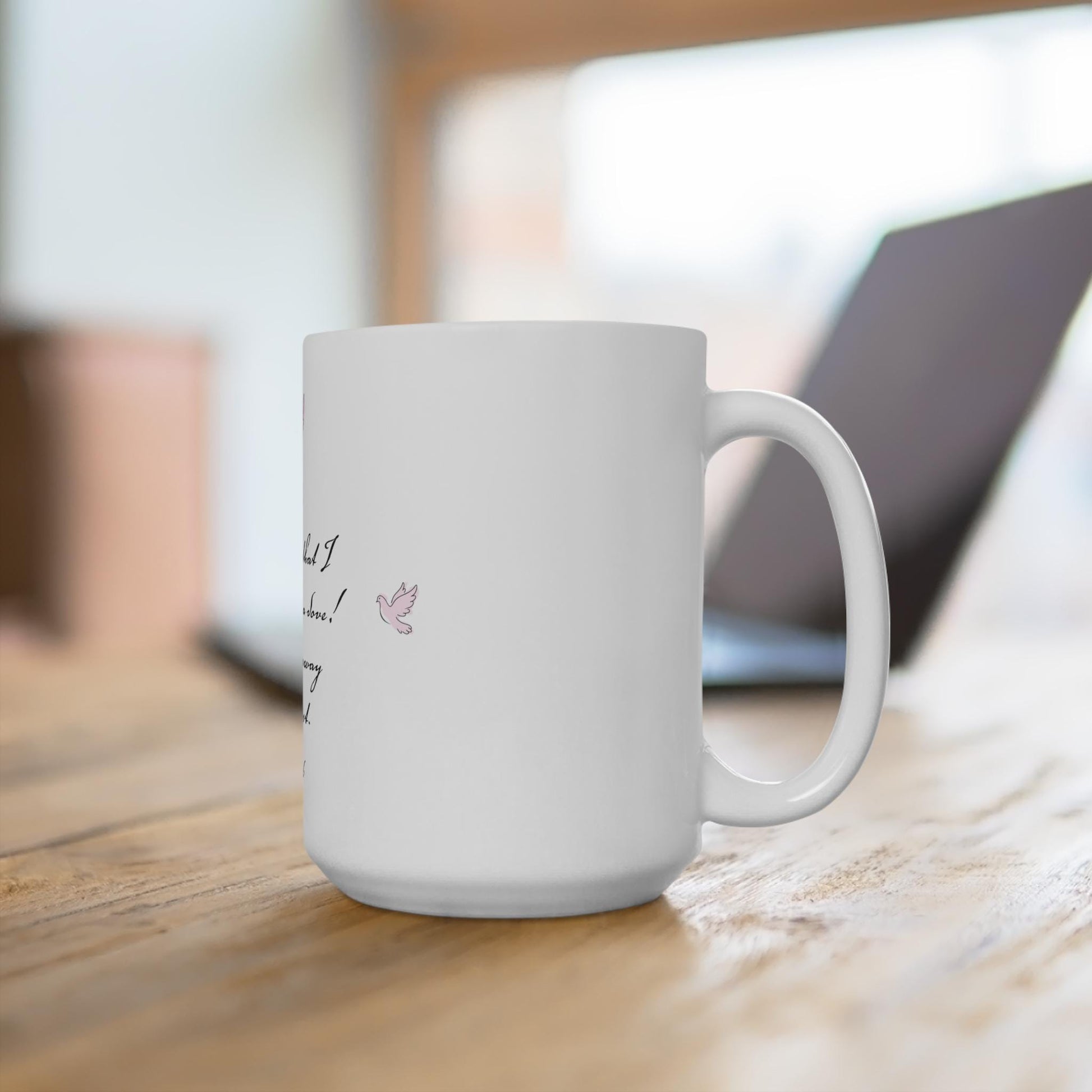 Christian Cup Dove Graphic Coffee Mug Gift For Men Women Pray Without Ceasing Bible Verse Home and Living Christian Cup Kitchen. Add this statement piece to your collection today! Limited stock available. - A Kingdom Lifestyle