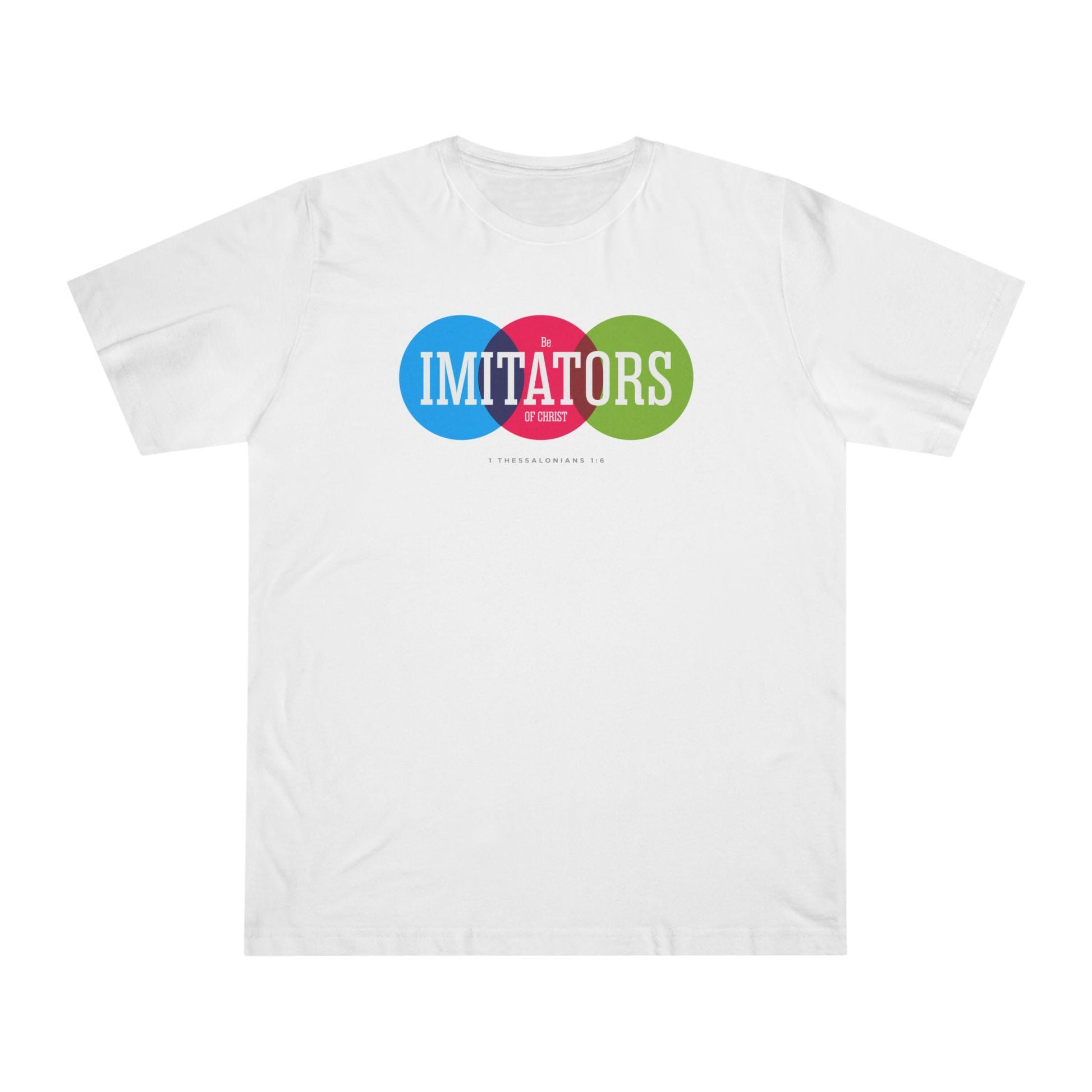 Christian T-Shirt For Christian Men Women Tshirt Christian Apparel Gift Mom Dad Be Immitators Of Christ Graphic Bible Verse Tee - A Kingdom Lifestyle