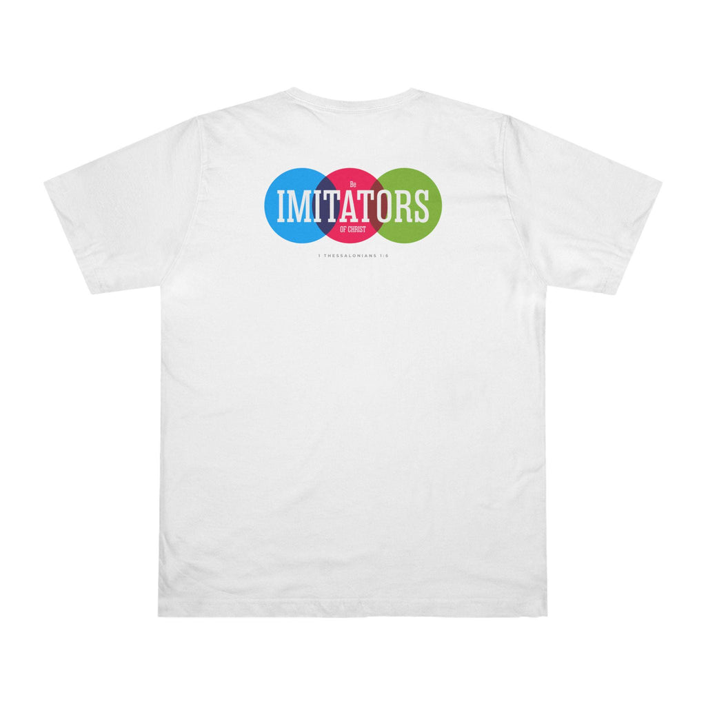 Christian T-Shirt For Christian Men Women Tshirt Christian Apparel Gift Mom Dad Be Immitators Of Christ Graphic Bible Verse Tee - A Kingdom Lifestyle