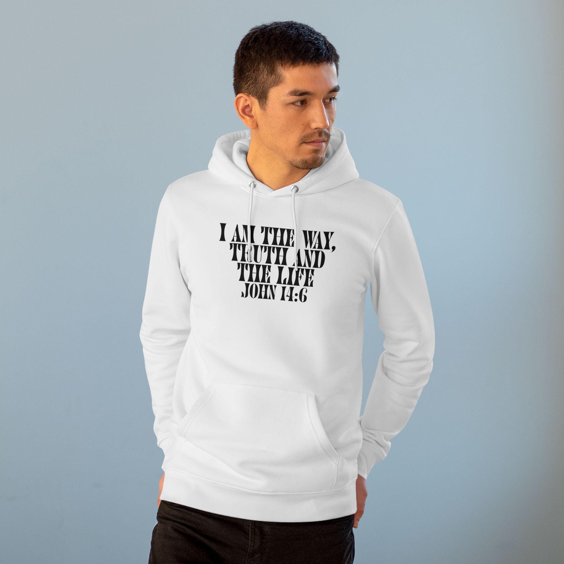 Unisex Christian TShirt For Christian Men Women Christian Mom Dad Hoodie Christian Apparel Bible Verse John 14 6 I Am The Way Truth Life Tee - A Kingdom Lifestyle