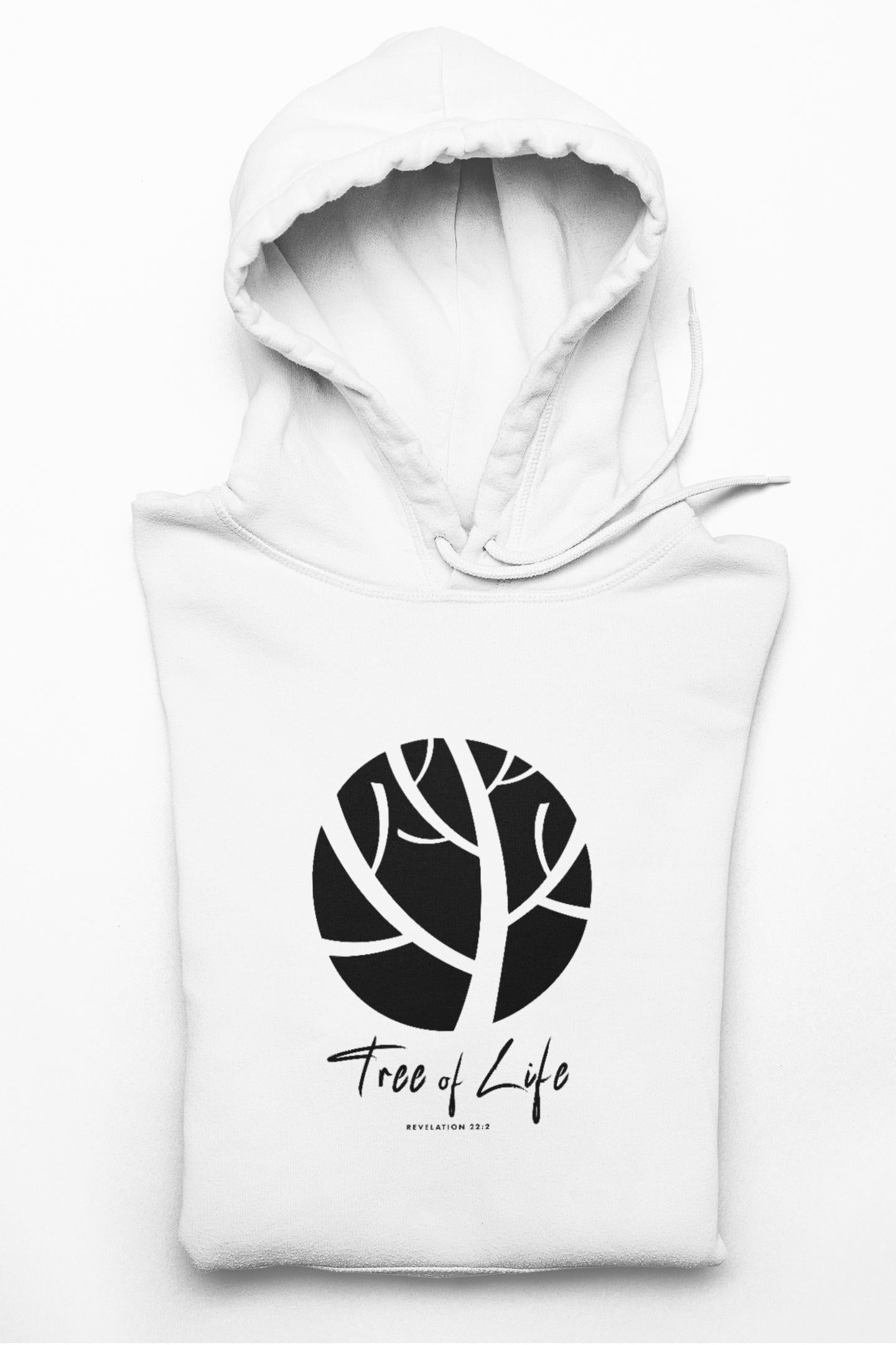 Adidas Unisex Fleece Hoodie Unisex Bible Verse Tree Of Life Hoodie Inspirational Hoodie Gift For Her Him - A Kingdom Lifestyle