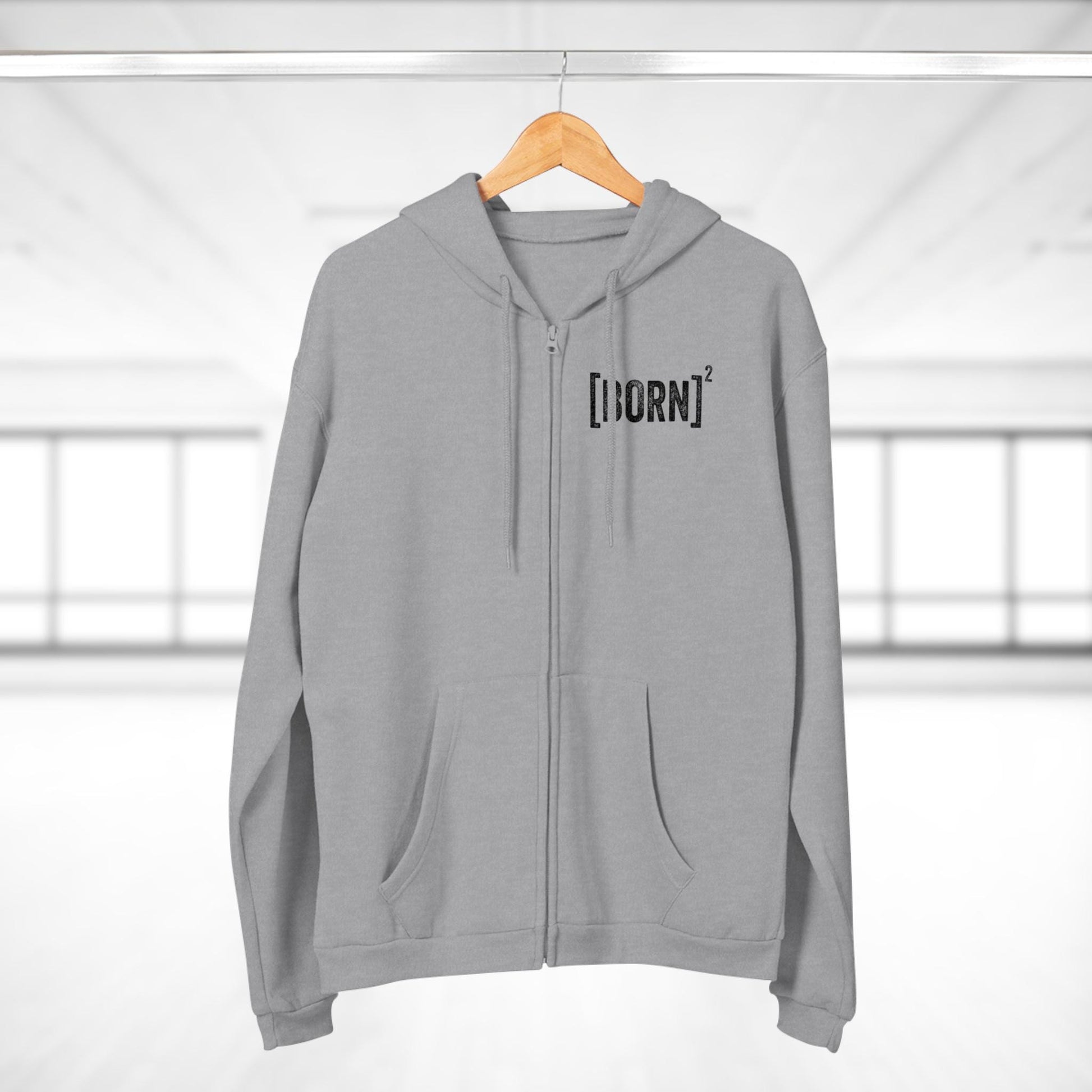 Unisex Hooded Sweatshirt For Christian Men Women Apparel Gift for Christian Mom Dad Christian Gift Hooded full Zip Sweatshirt - A Kingdom Lifestyle