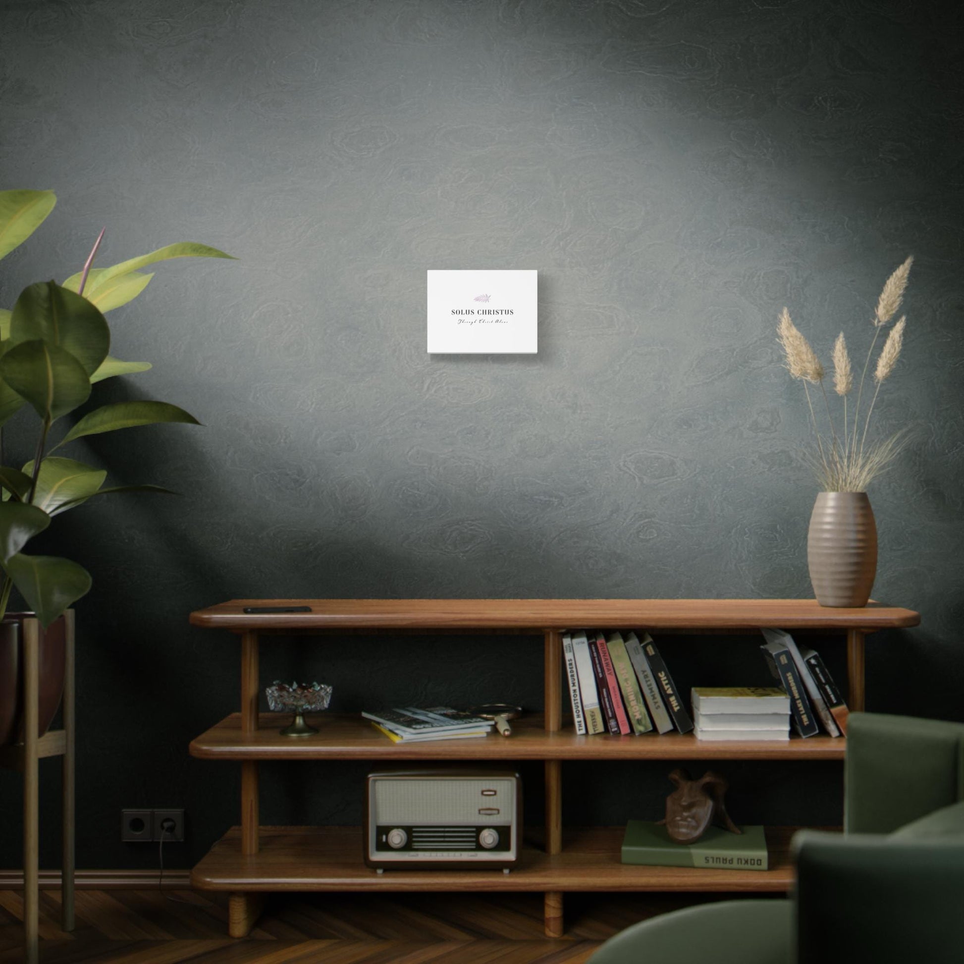 5 Solas Series Canvas Wall Art Home & Living Matte Canvas Stretched Christian Gift Home Decor Solus Christus Verse. Add this statement piece to your collection today! Limited stock available. - A Kingdom Lifestyle