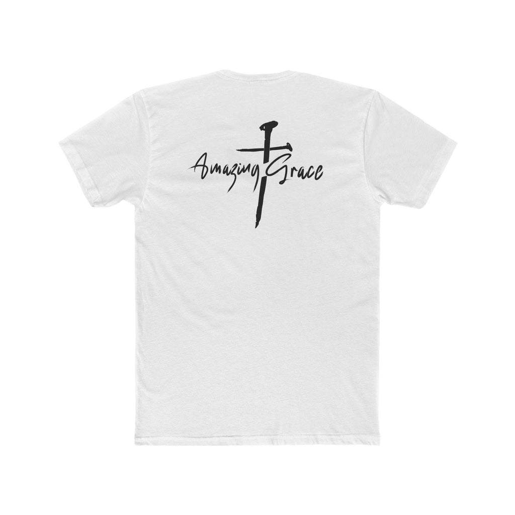 Amazing Grace Graphic Shirt Christian Unisex Tee Premium fitted ShortSleeve Shirt Religious Tee Apparel T-shirt - A Kingdom Lifestyle