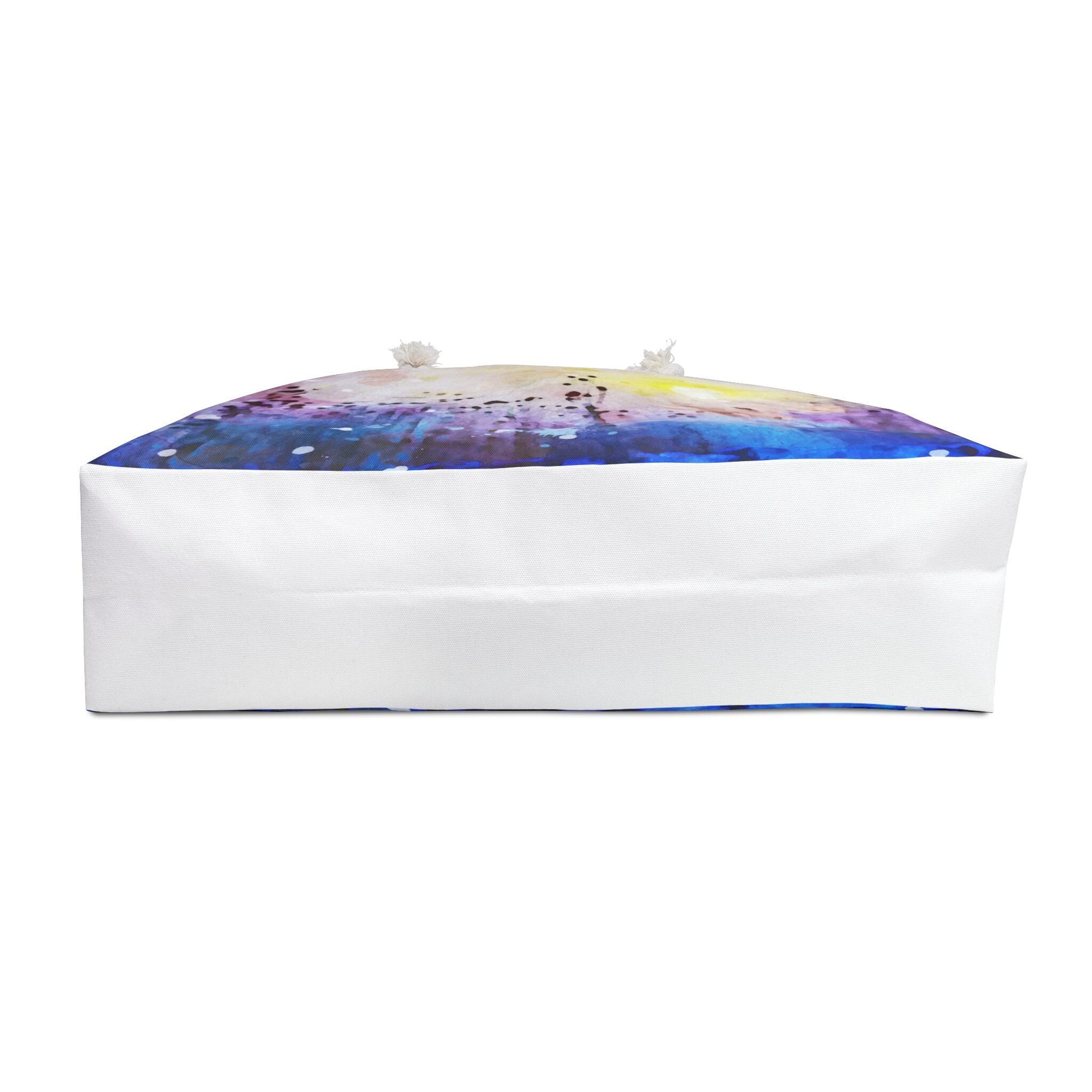 Weekender Tote Bag Watercolor Print Weekender Bag Tote Oversized Weekender Bag Beach Tote Travel Duffel Bag - A Kingdom Lifestyle