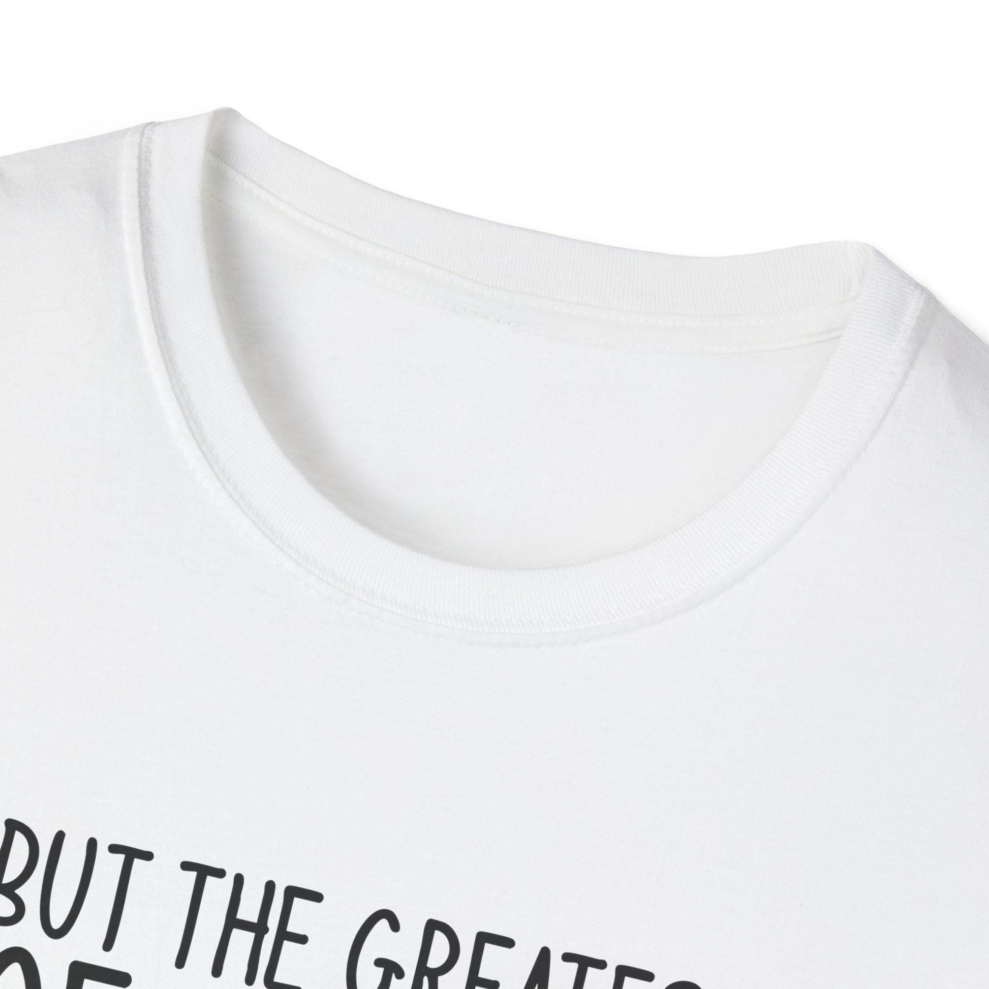 T Shirt Christian Women T-Shirt Apparel Fashion White Tee Gift The Greatest Is Love Bible Verse Shirt - A Kingdom Lifestyle
