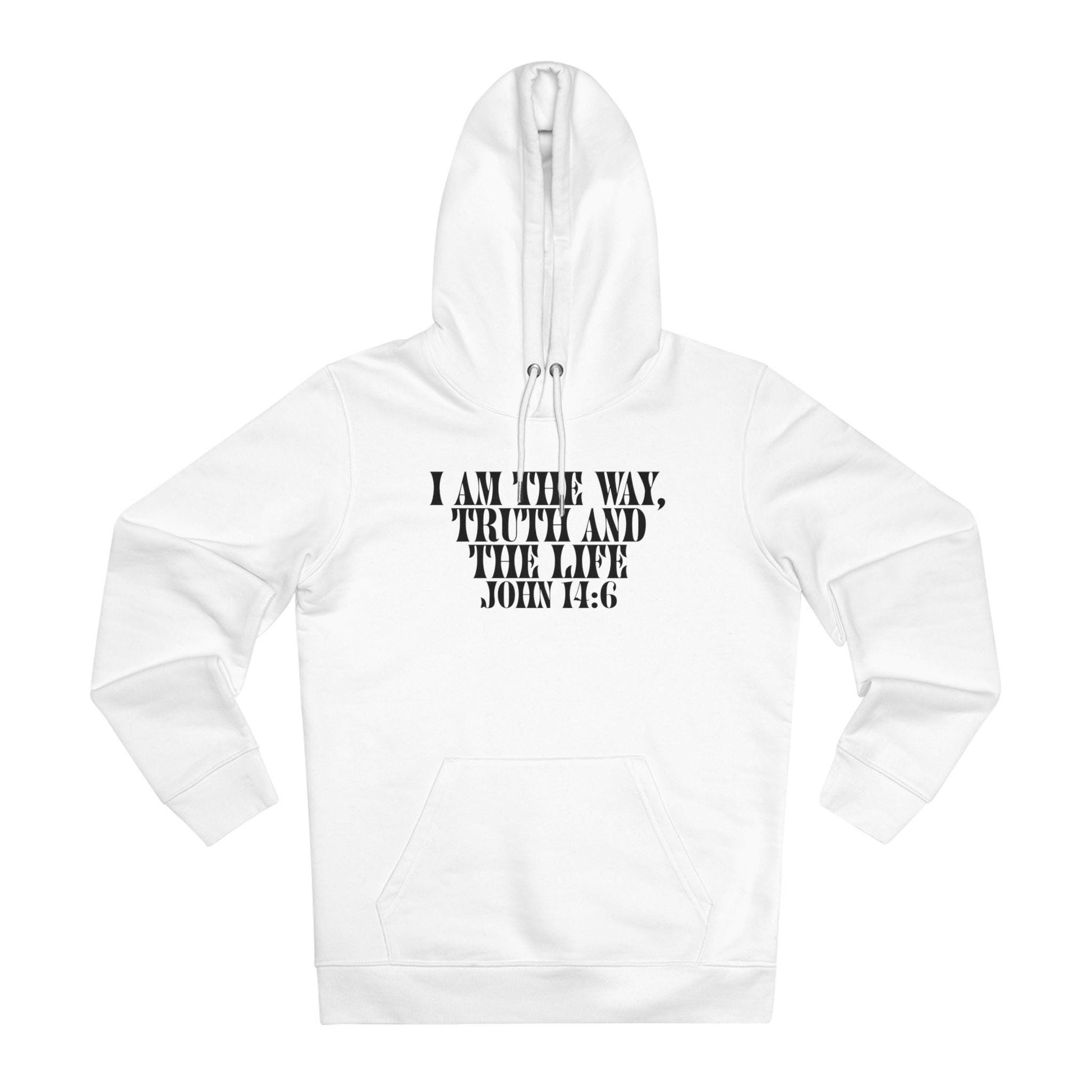 Unisex Christian TShirt For Christian Men Women Christian Mom Dad Hoodie Christian Apparel Bible Verse John 14 6 I Am The Way Truth Life Tee - A Kingdom Lifestyle