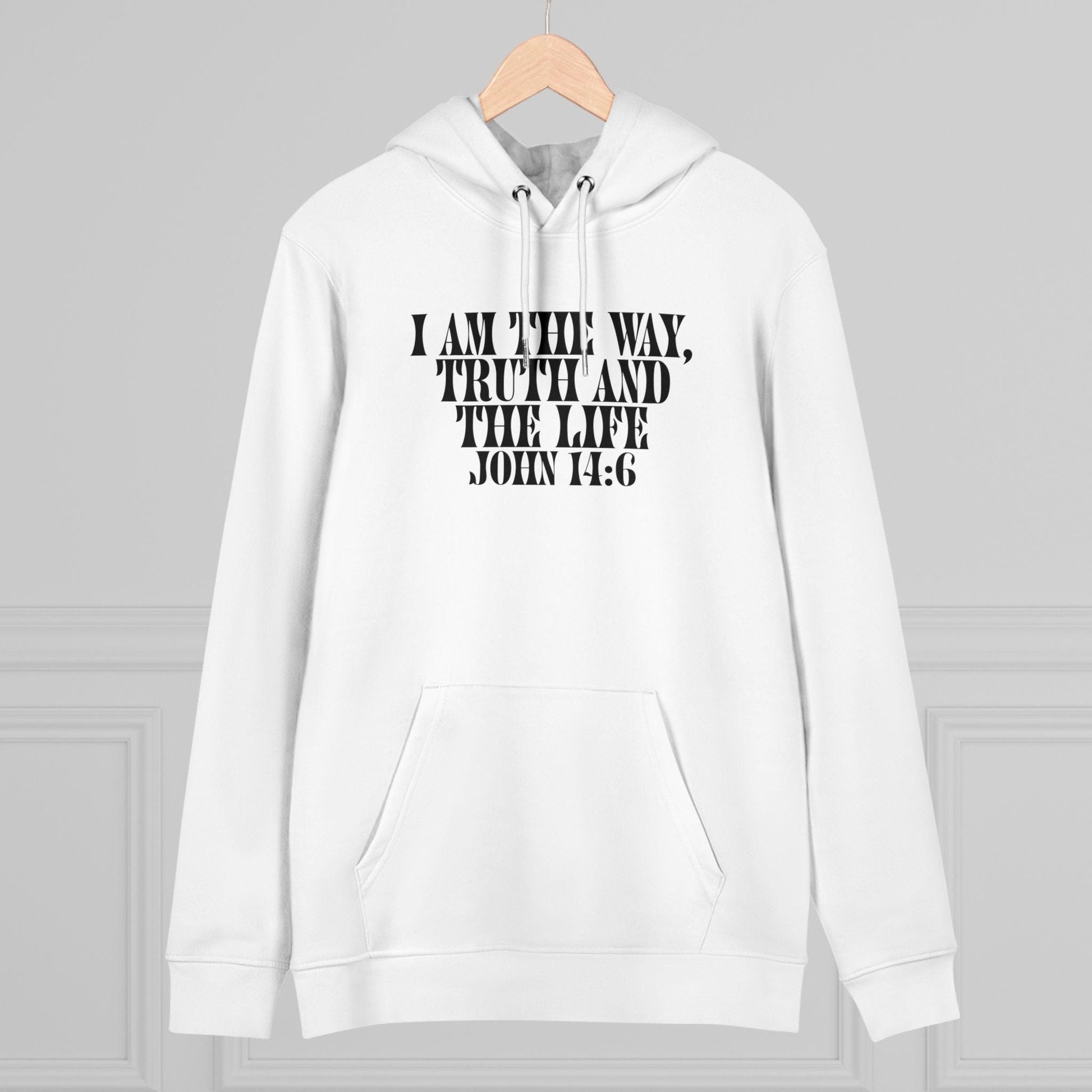 Unisex Christian TShirt For Christian Men Women Christian Mom Dad Hoodie Christian Apparel Bible Verse John 14 6 I Am The Way Truth Life Tee - A Kingdom Lifestyle