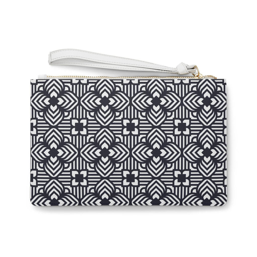 Black White Clutch Bag Gift For Her Cosmetic Bag.Designer Bag For Gift For Her Clutch Bag Gift For Birthday Coin Purse Best Friend Gift - A Kingdom Lifestyle