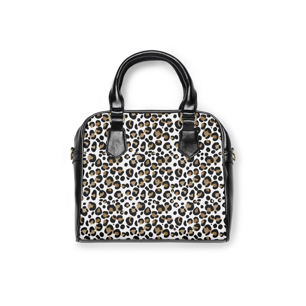 Chic Leopard Print Shoulder Handbag - Stylish Tote, Fashion Purse, Handbag for Work, Everyday Use, Animal Print Accessories - A Kingdom Lifestyle