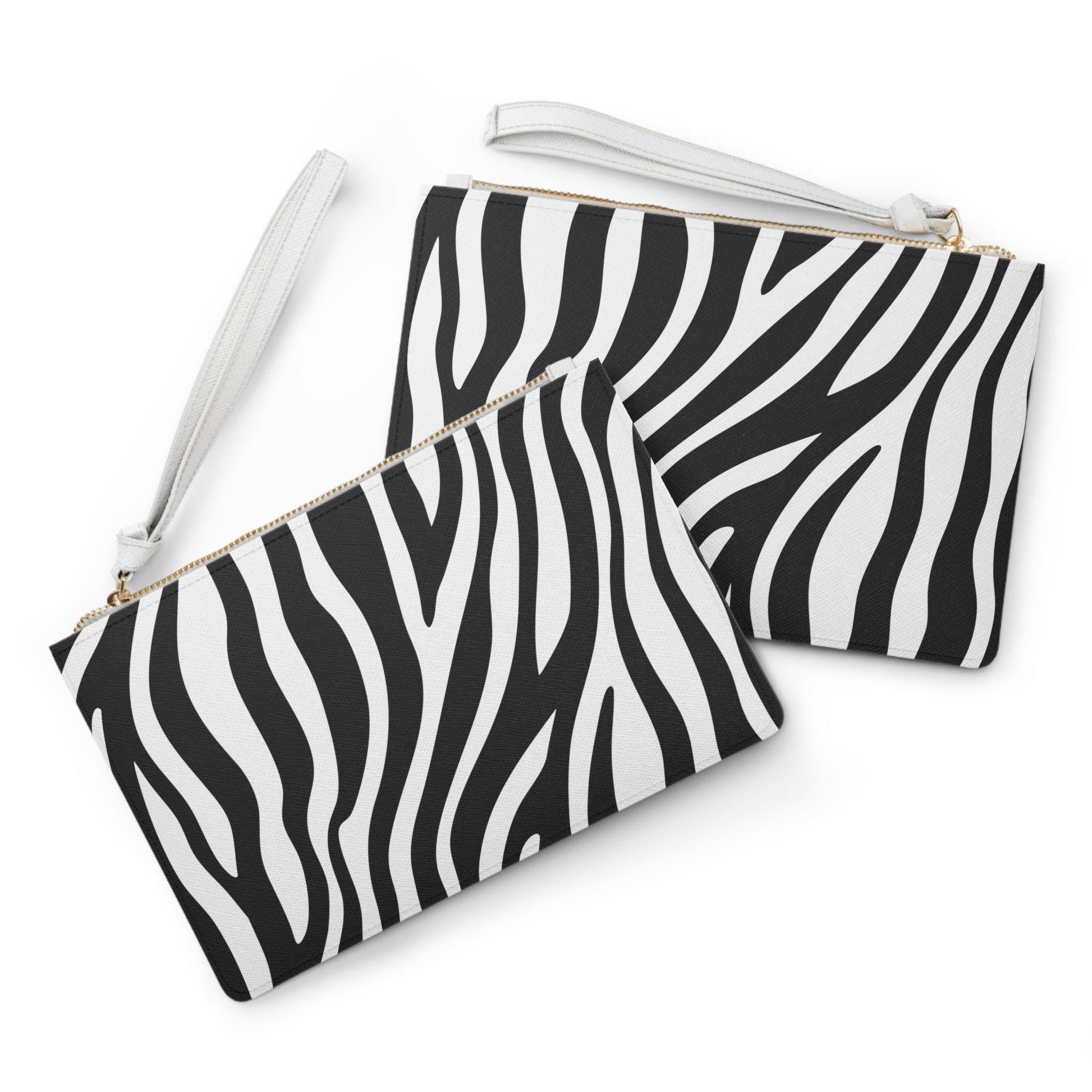 Chic Zebra Print Clutch Bag, Stylish Handbag, Night Out Accessory, Gift for Her, Fashion Statement Bag, Travel Essentials - A Kingdom Lifestyle