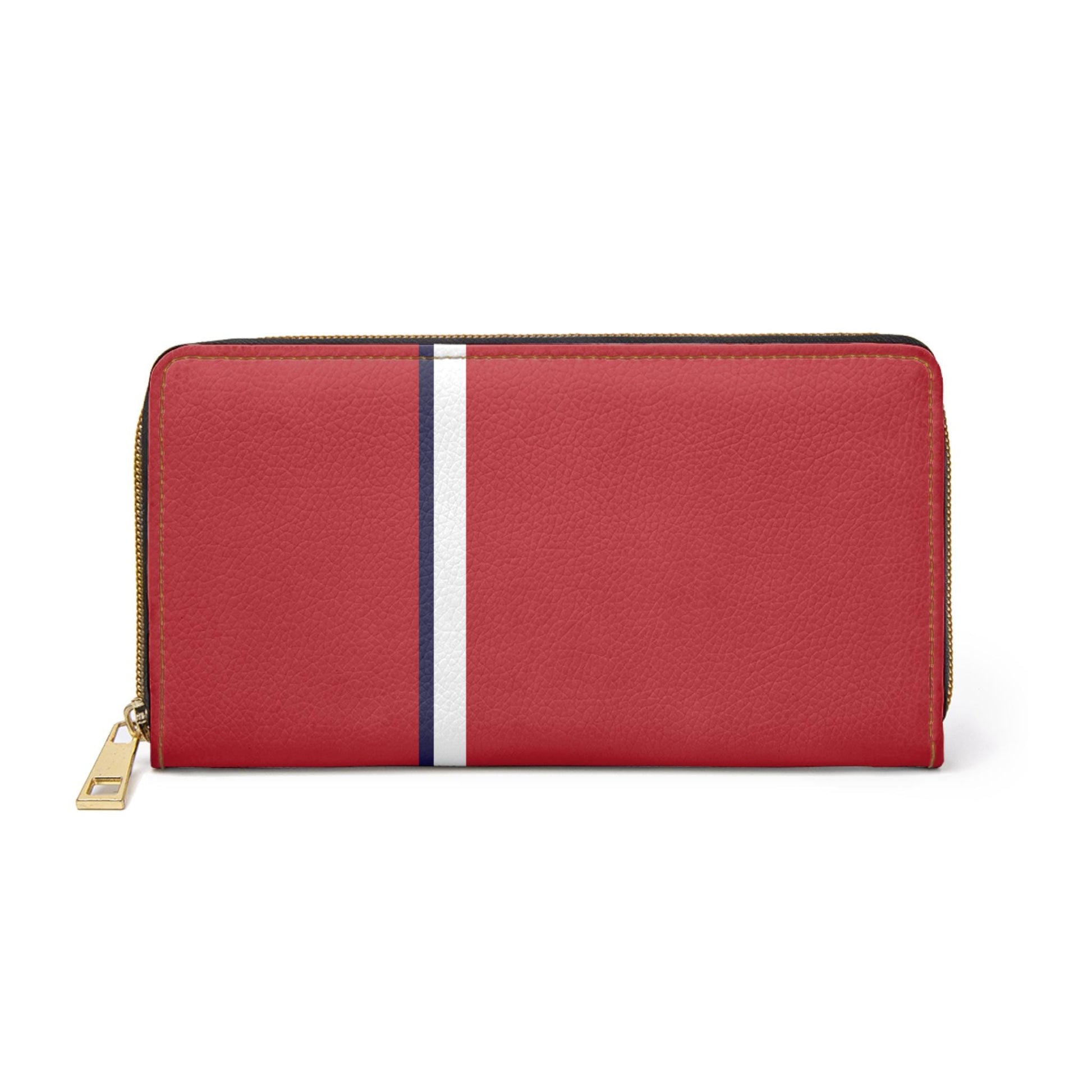 Chic Zipper Wallet, Stylish Leather Zip Wallet, Fashion Accessory, Essential Purse, Gift for Her, Everyday Use - A Kingdom Lifestyle