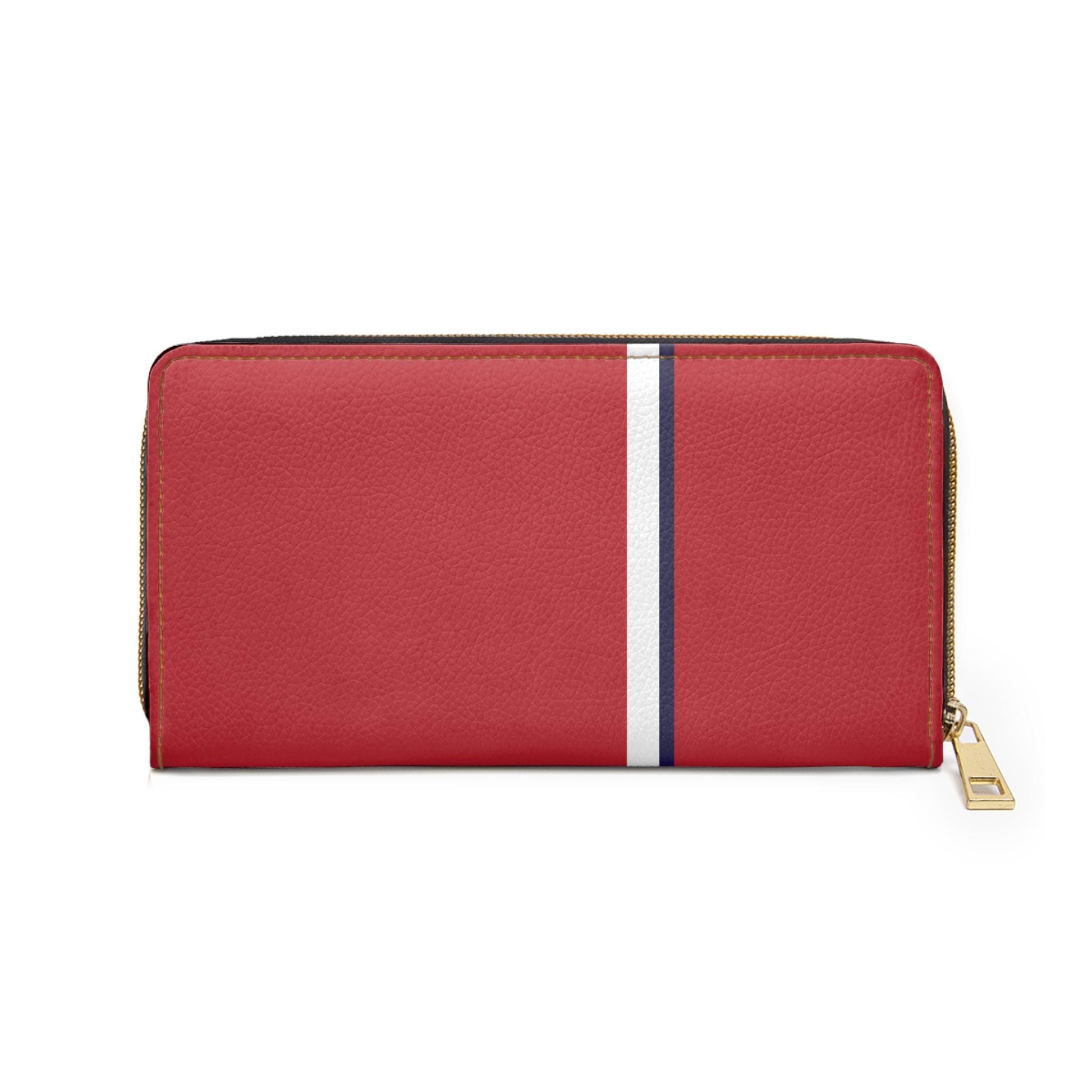 Chic Zipper Wallet, Stylish Leather Zip Wallet, Fashion Accessory, Essential Purse, Gift for Her, Everyday Use - A Kingdom Lifestyle