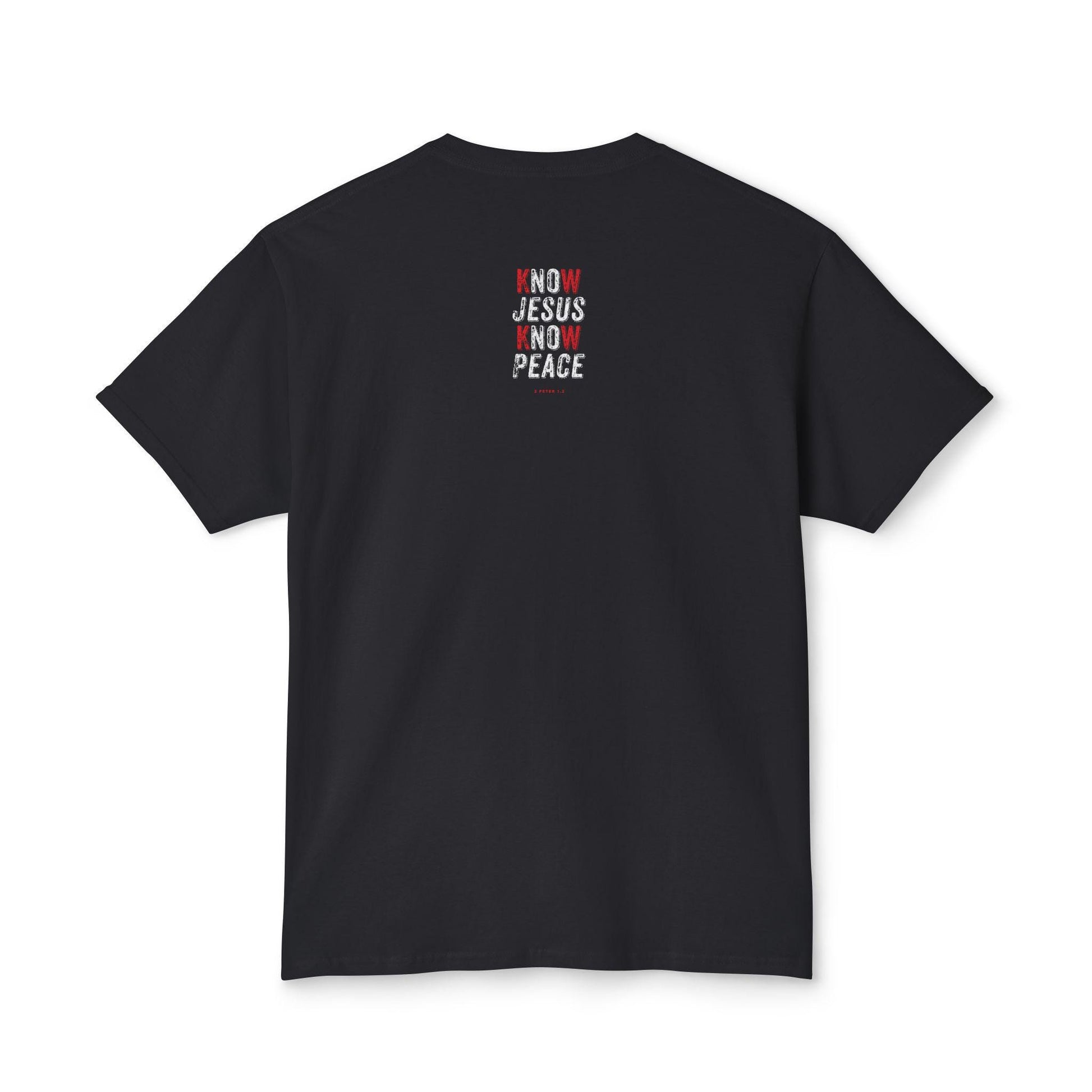 T Shirt For Christian Men Women For Gift Shirt Christian Apparel Clothing Know Jesus Know Peace Faith-inspired fashion Tee - A Kingdom Lifestyle