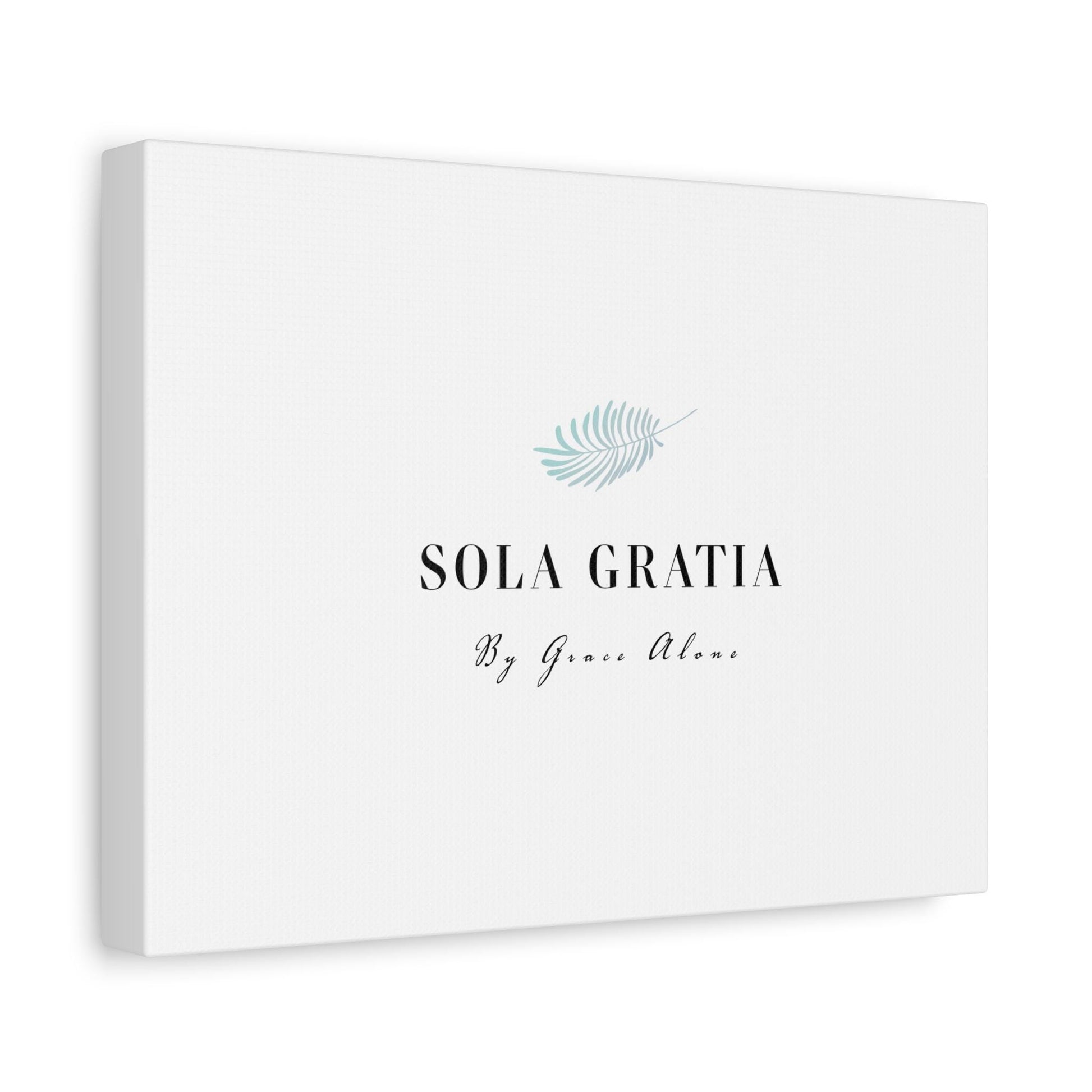 5 Solas Series Canvas Wall Art Home Living Matte Canvas Stretched Christian Gift Home Decor Sola Gratia. Add this statement piece to your collection today! - A Kingdom Lifestyle