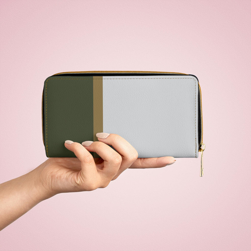 Elegant Zipper Wallet, Minimalist Coin Purse, Chic Travel Wallet, Perfect Gift for Her, Stylish Clutch for Any Occasion - A Kingdom Lifestyle