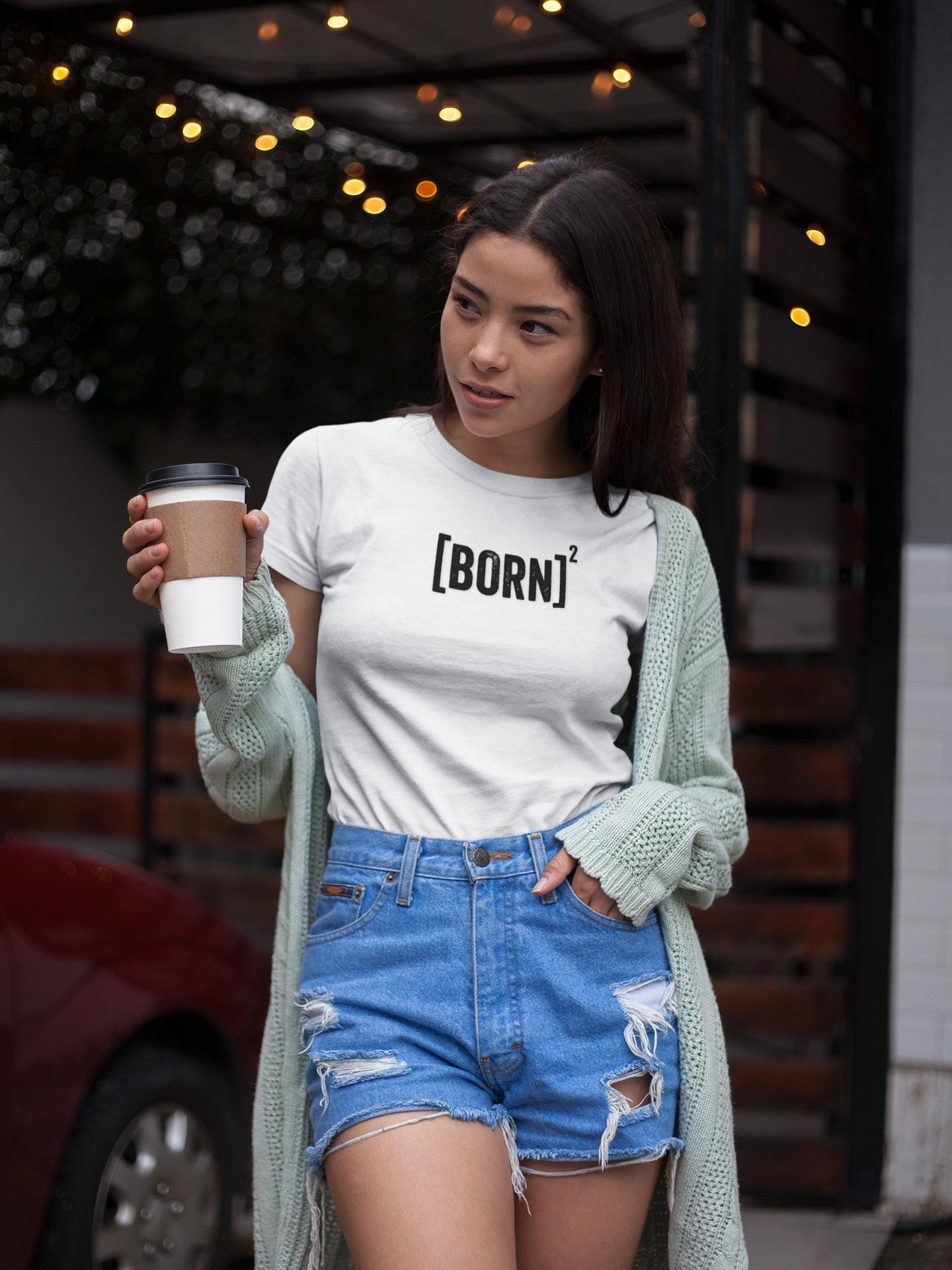 Slim Fit T-Shirt For Christian Women Faith-based fashion Gift For Christian Shirt Christian Apparel Lady Shirt Born Again Graphic Tee - A Kingdom Lifestyle