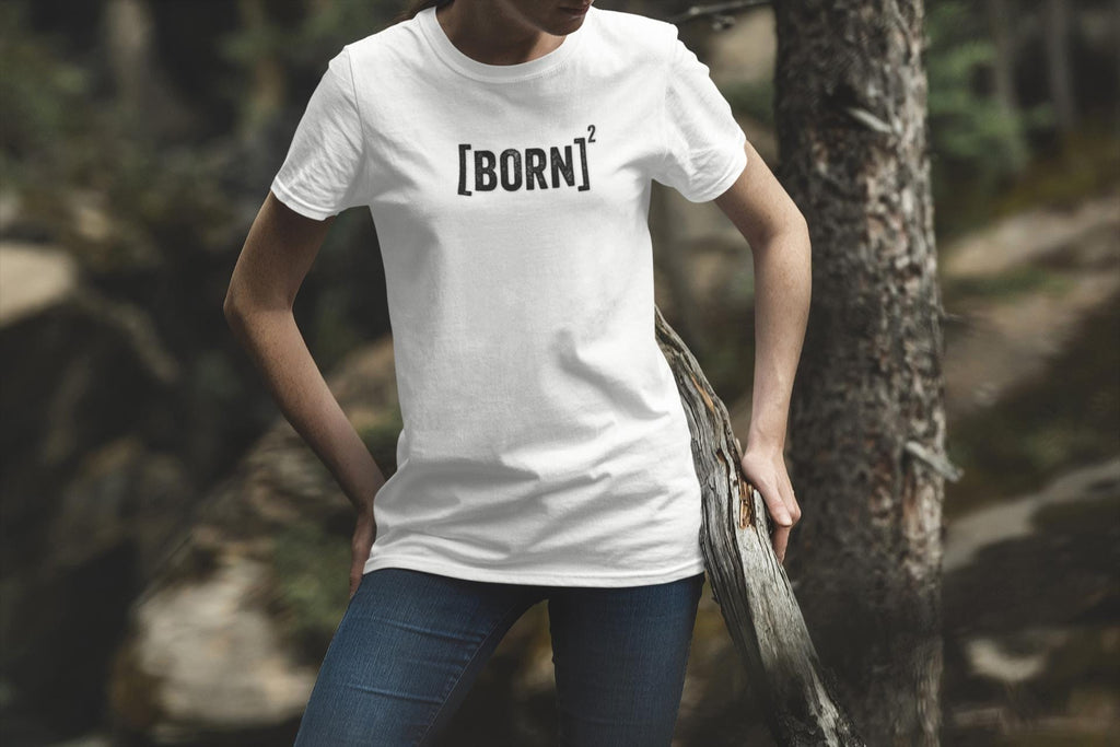 Slim Fit T-Shirt For Christian Women Faith-based fashion Gift For Christian Shirt Christian Apparel Lady Shirt Born Again Graphic Tee - A Kingdom Lifestyle