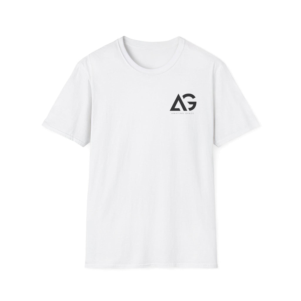 Amazing Grace Softstyle Tshirt For Christian Men Women Tee Gift For Men Women Shirt Amazing Grace Tee For Mom Dad - A Kingdom Lifestyle