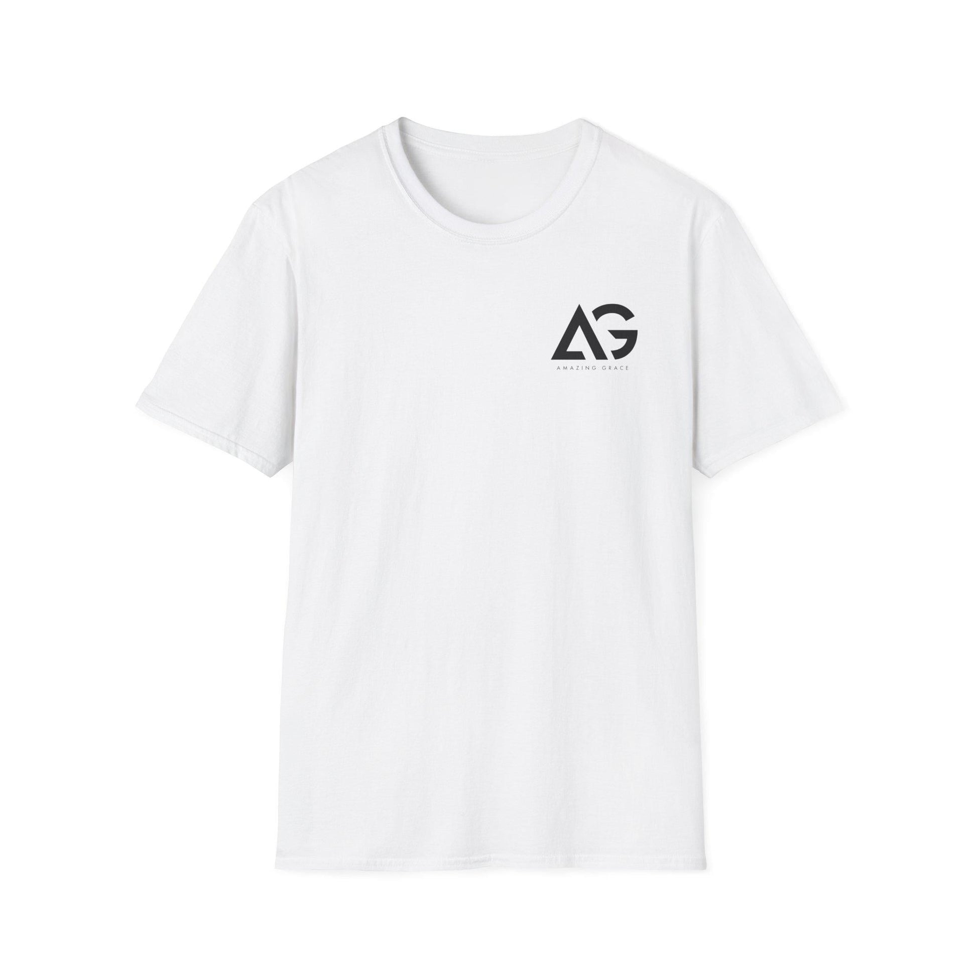 Amazing Grace Softstyle Tshirt For Christian Men Women Tee Gift For Men Women Shirt Amazing Grace Tee For Mom Dad - A Kingdom Lifestyle