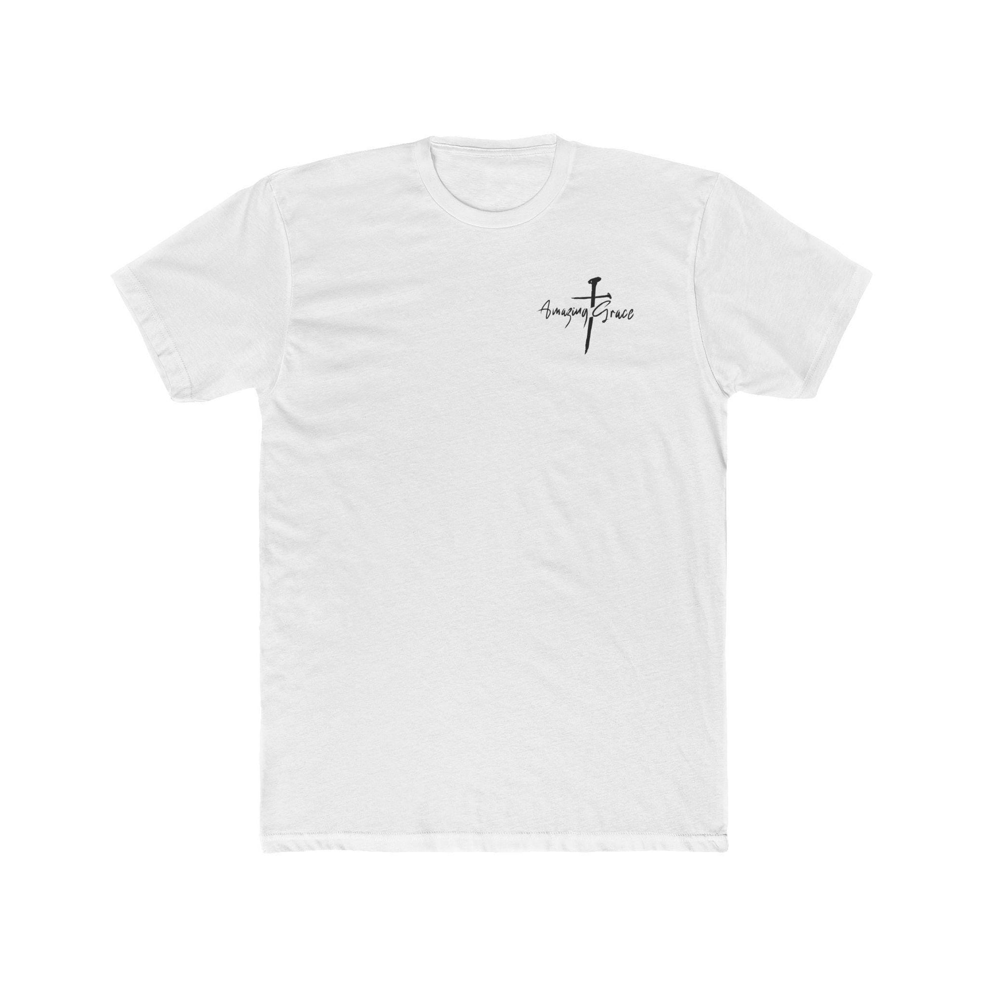 Amazing Grace Graphic Shirt Christian Unisex Tee Premium fitted ShortSleeve Shirt Religious Tee Apparel T-shirt - A Kingdom Lifestyle