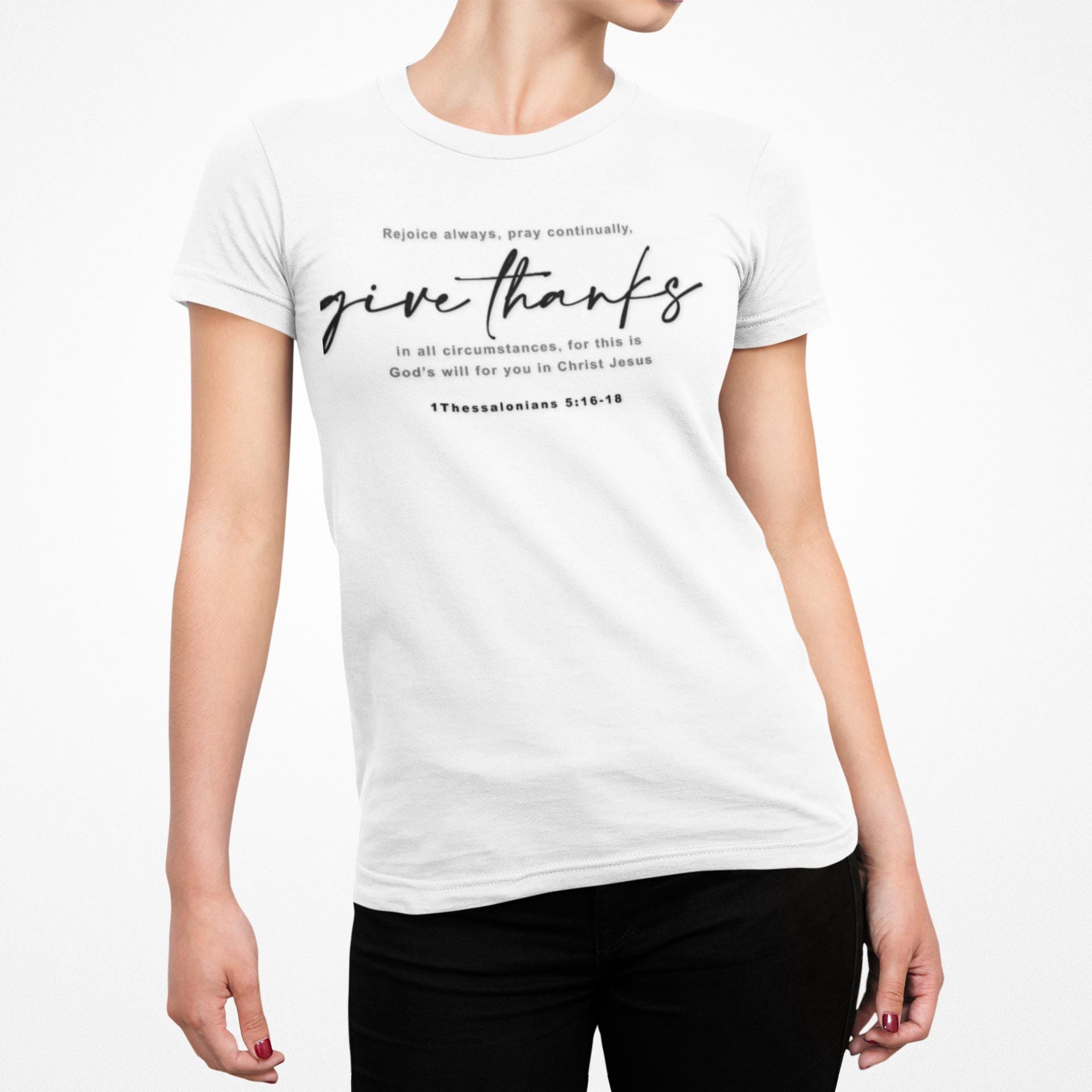 Bible Verse T shirt For Women Faith Tee Religious Gifts Christian Shirts For Women Shirt Christian Faith Shirt - A Kingdom Lifestyle