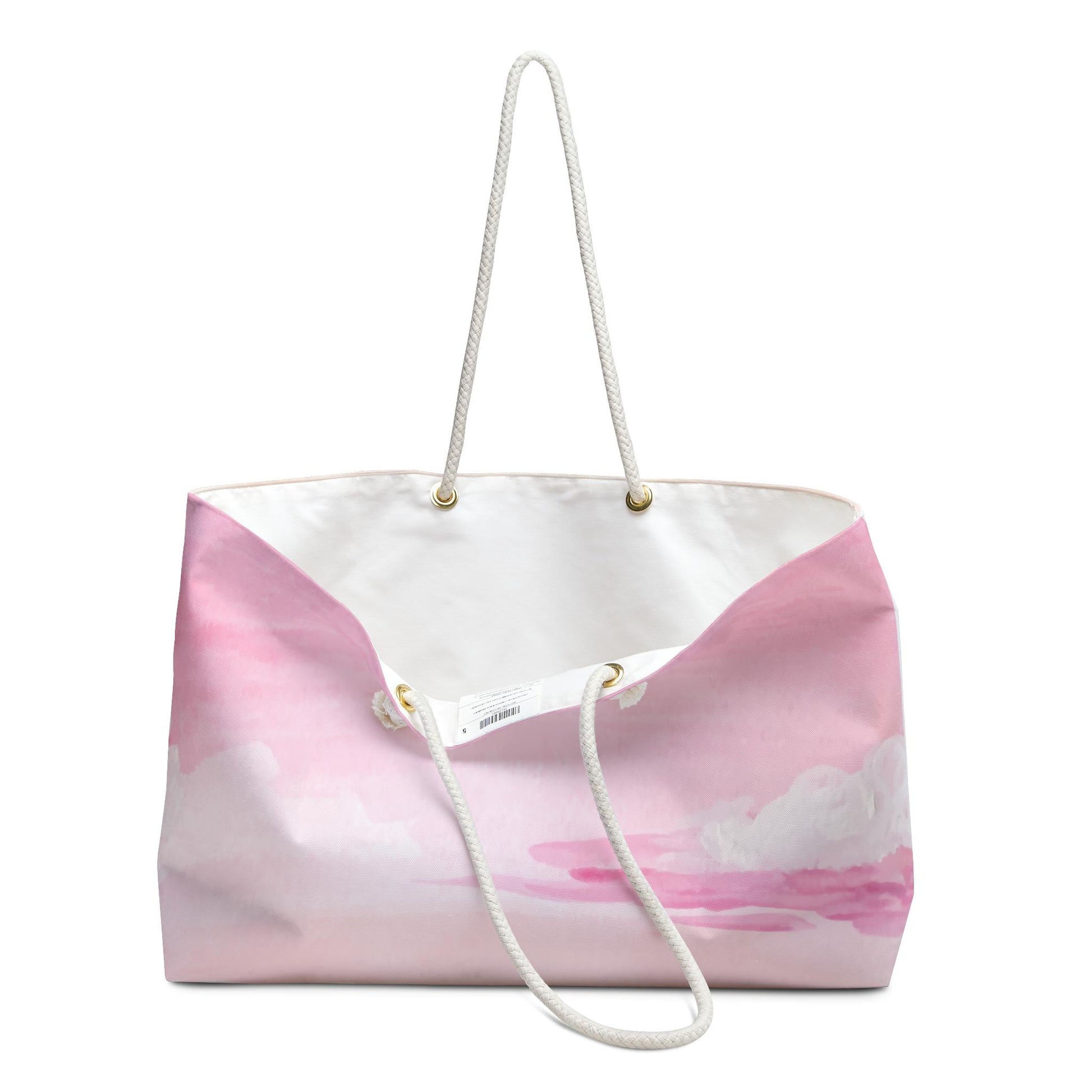 Weekender Tote Bag Watercolor Print For Her Oversized Weekender Bag For Travel Duffel Bag Spring Break Vacation Gift For Her - A Kingdom Lifestyle