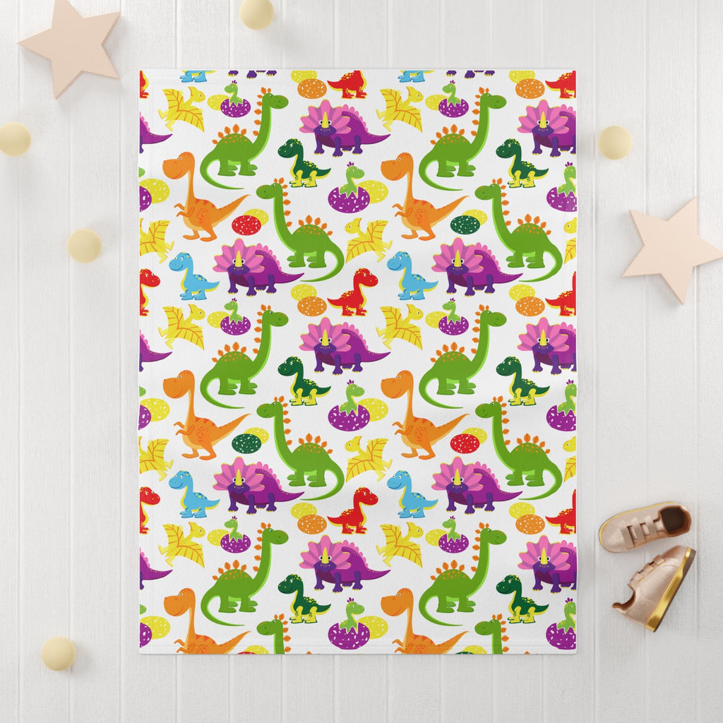Baby Blanket Dinosaur Print Soft Fleece Baby Blanket For Baby Gift Dinosaur Blanket  Blanket for Son Newborn Gift Baby Shower Gift - A Kingdom Lifestyle