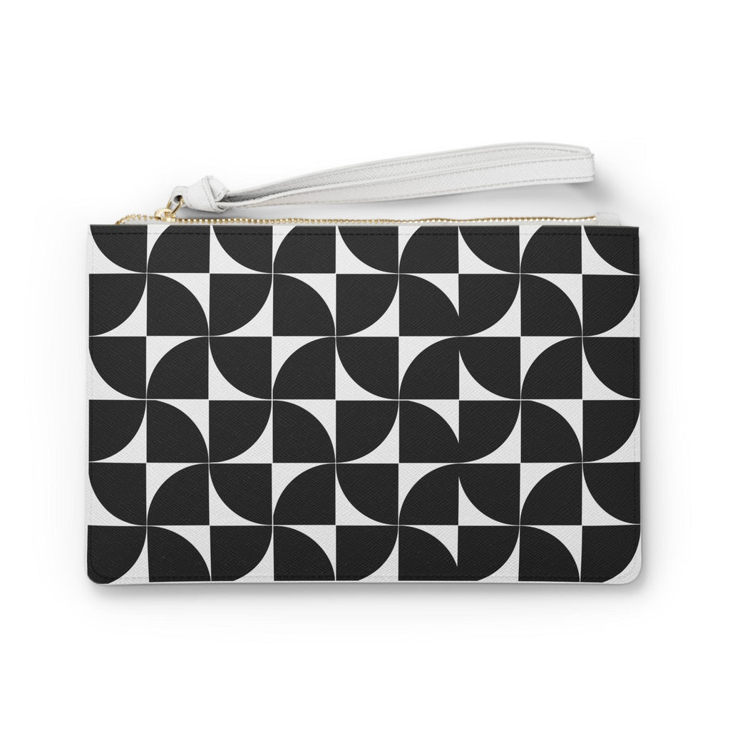 Designer Black And White Clutch Purse For Her Clutch Purse Gift For Her Clutch Bag For Her Coin Purse Gift for Her Best Friend Gift - A Kingdom Lifestyle