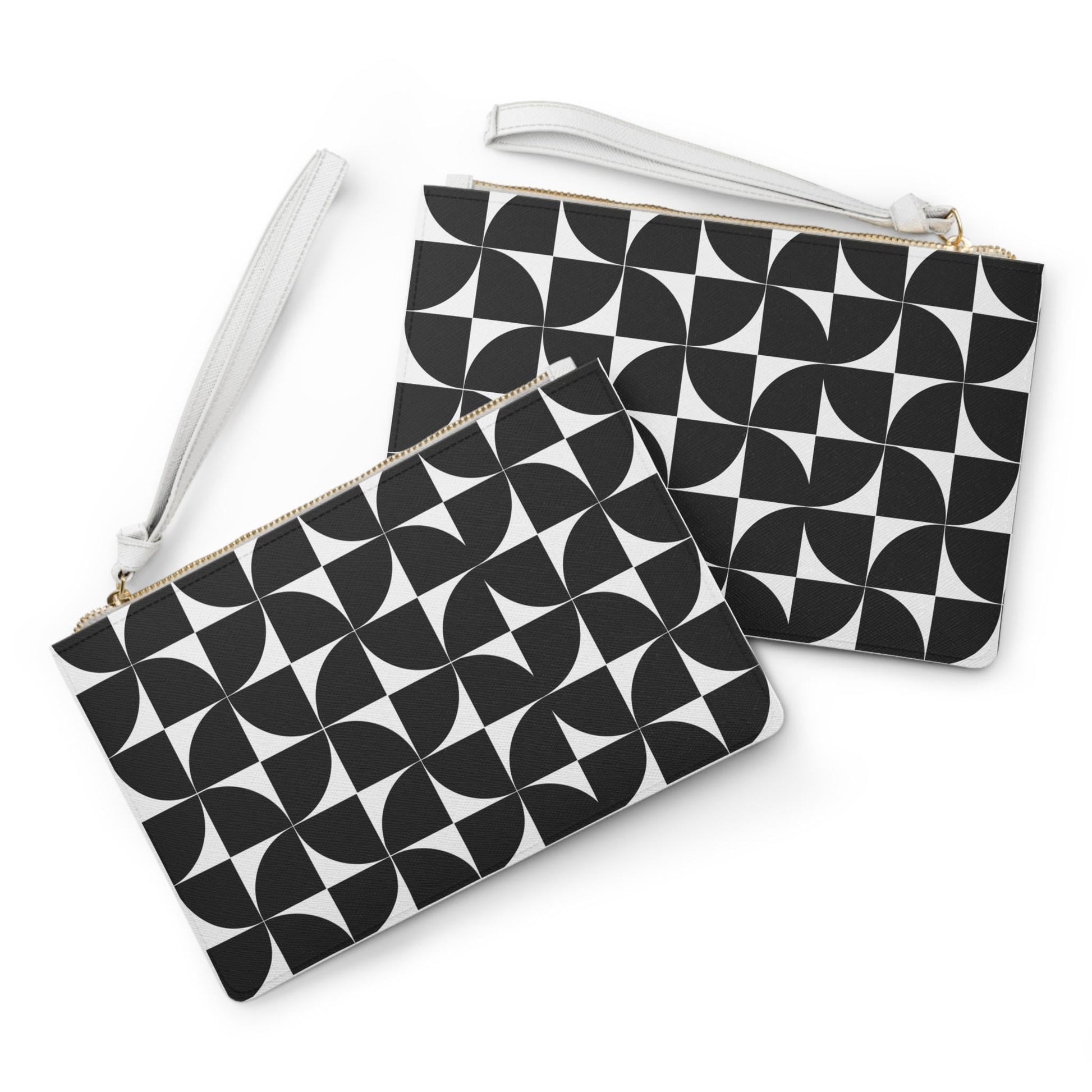Designer Black And White Clutch Purse For Her Clutch Purse Gift For Her Clutch Bag For Her Coin Purse Gift for Her Best Friend Gift - A Kingdom Lifestyle