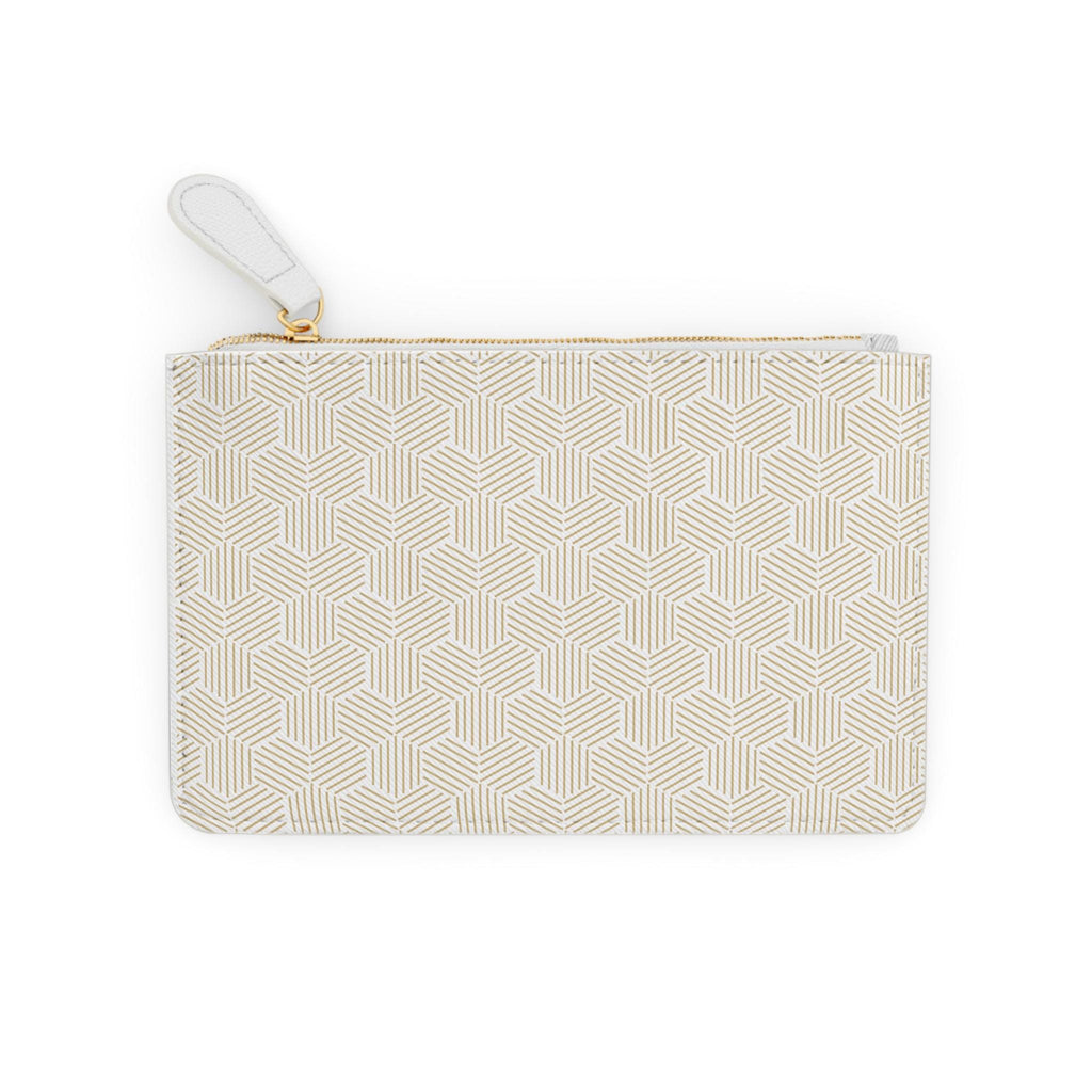 Mini Clutch Bag Beige Pattern Mini Clutch Bag Makeup Bag Makeup Pouch Cosmetic Bag Toiletry Bag Coin Purse Gift for Her Best Friend Gift - A Kingdom Lifestyle
