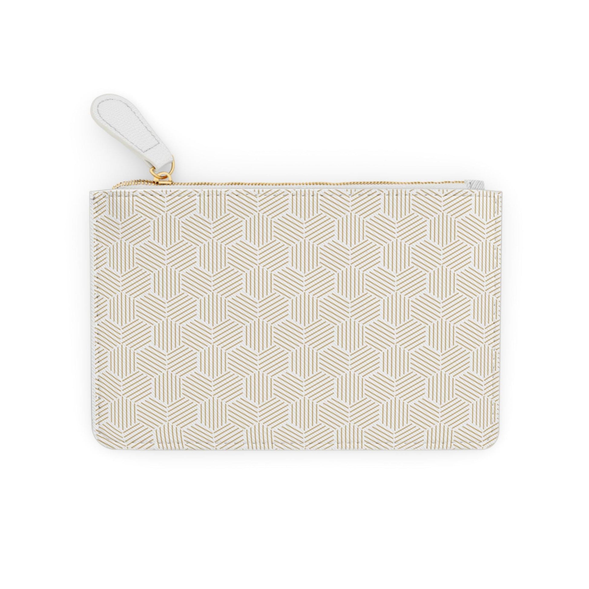Mini Clutch Bag Beige Pattern Mini Clutch Bag Makeup Bag Makeup Pouch Cosmetic Bag Toiletry Bag Coin Purse Gift for Her Best Friend Gift - A Kingdom Lifestyle