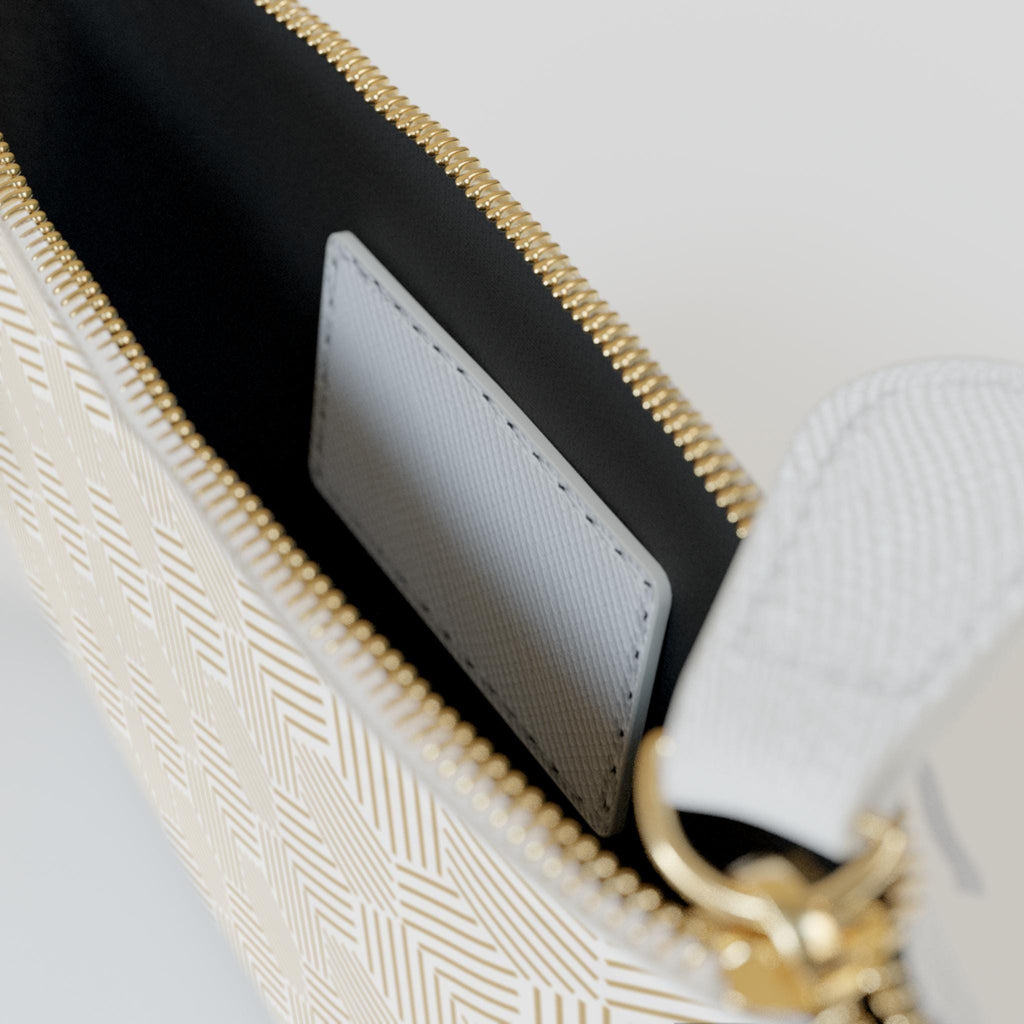 Mini Clutch Bag Beige Pattern Mini Clutch Bag Makeup Bag Makeup Pouch Cosmetic Bag Toiletry Bag Coin Purse Gift for Her Best Friend Gift - A Kingdom Lifestyle