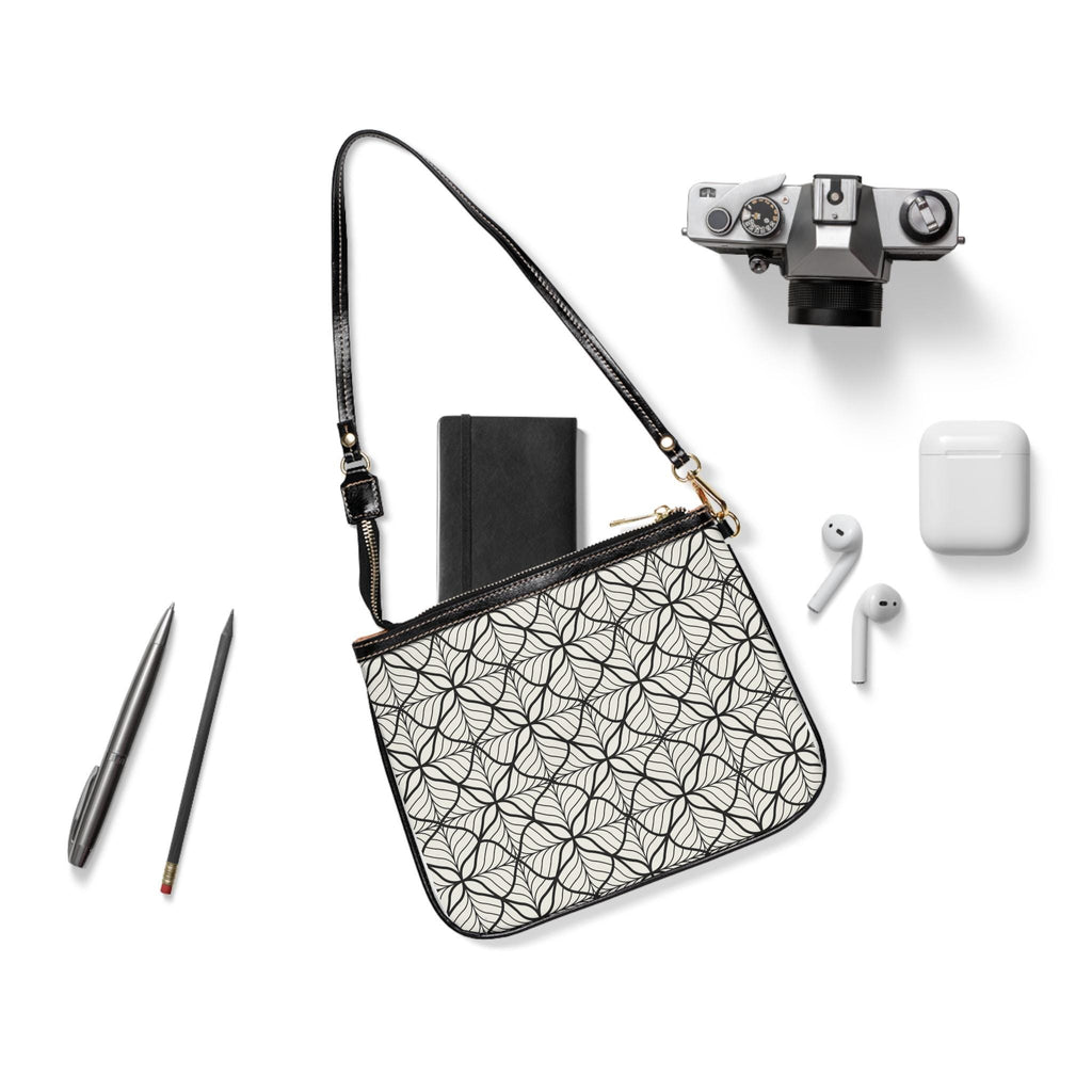 Chic Small Leaf Pattern Shoulder Bag for Everyday Style, Perfect Gift for Fashion Lovers, Trendy Handbag, Ideal for Weddings and Parties - A Kingdom Lifestyle