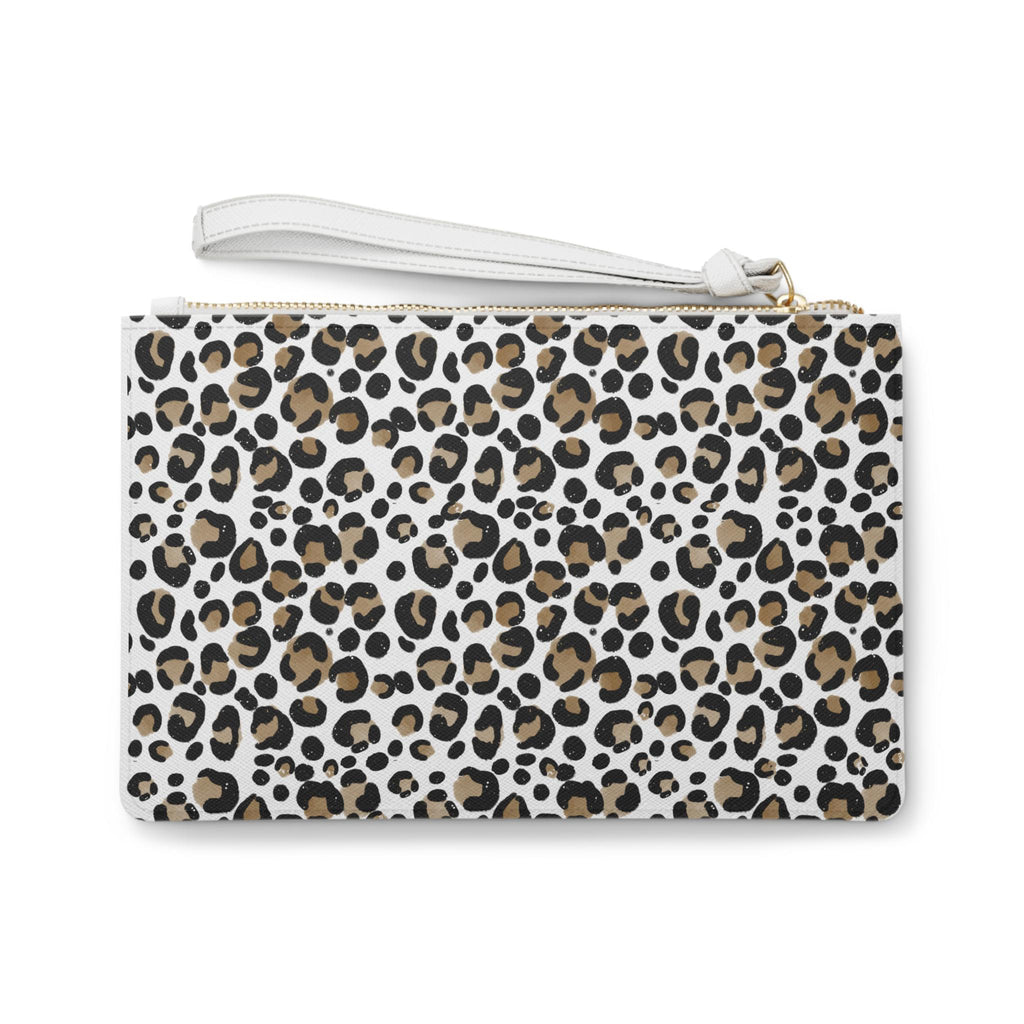 Chic Leopard Print Clutch Bag, Stylish Handbag for Night Out, Perfect Gift for Her, Trendy Accessory for Parties, Animal Print Pouch - A Kingdom Lifestyle
