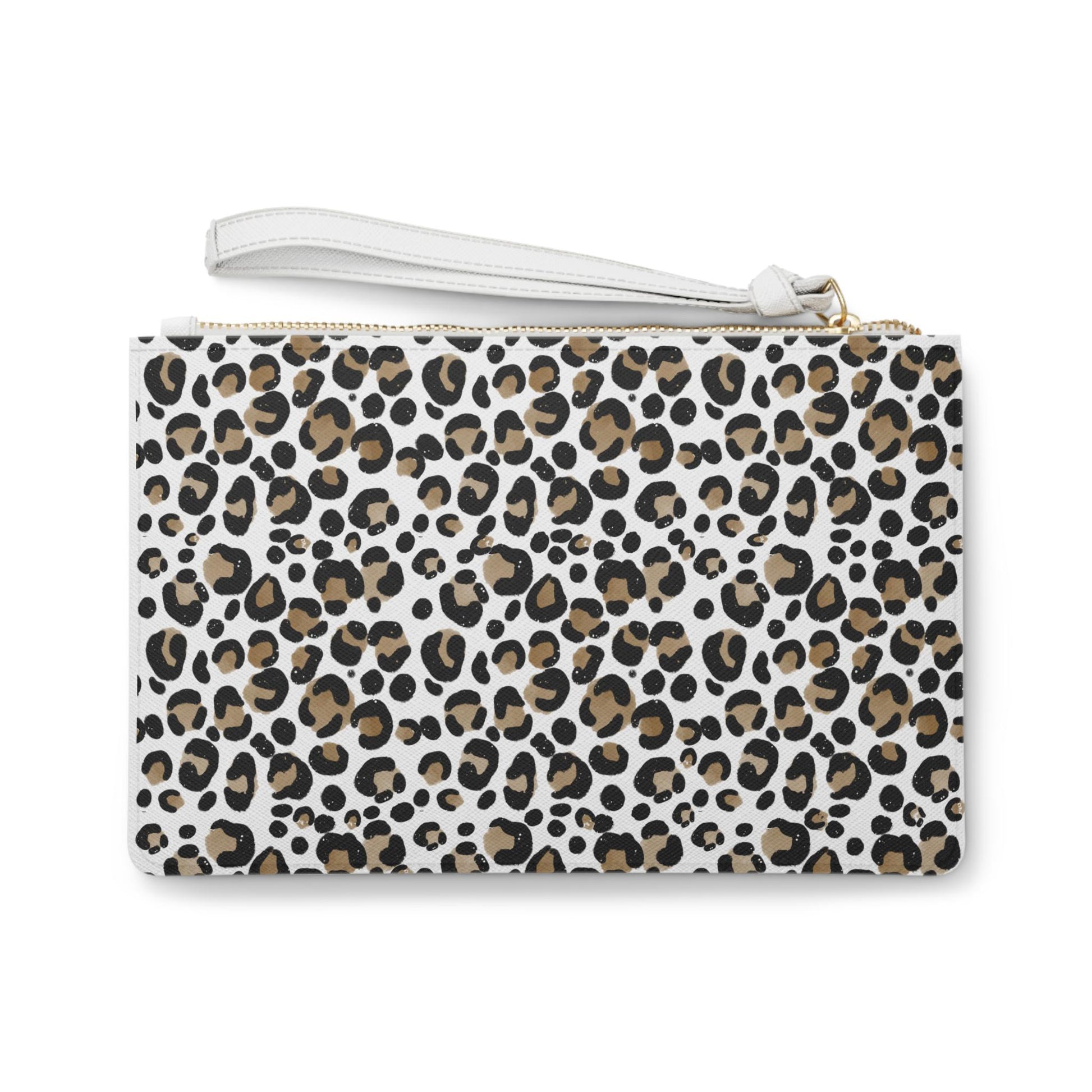 Chic Leopard Print Clutch Bag, Stylish Handbag for Night Out, Perfect Gift for Her, Trendy Accessory for Parties, Animal Print Pouch - A Kingdom Lifestyle