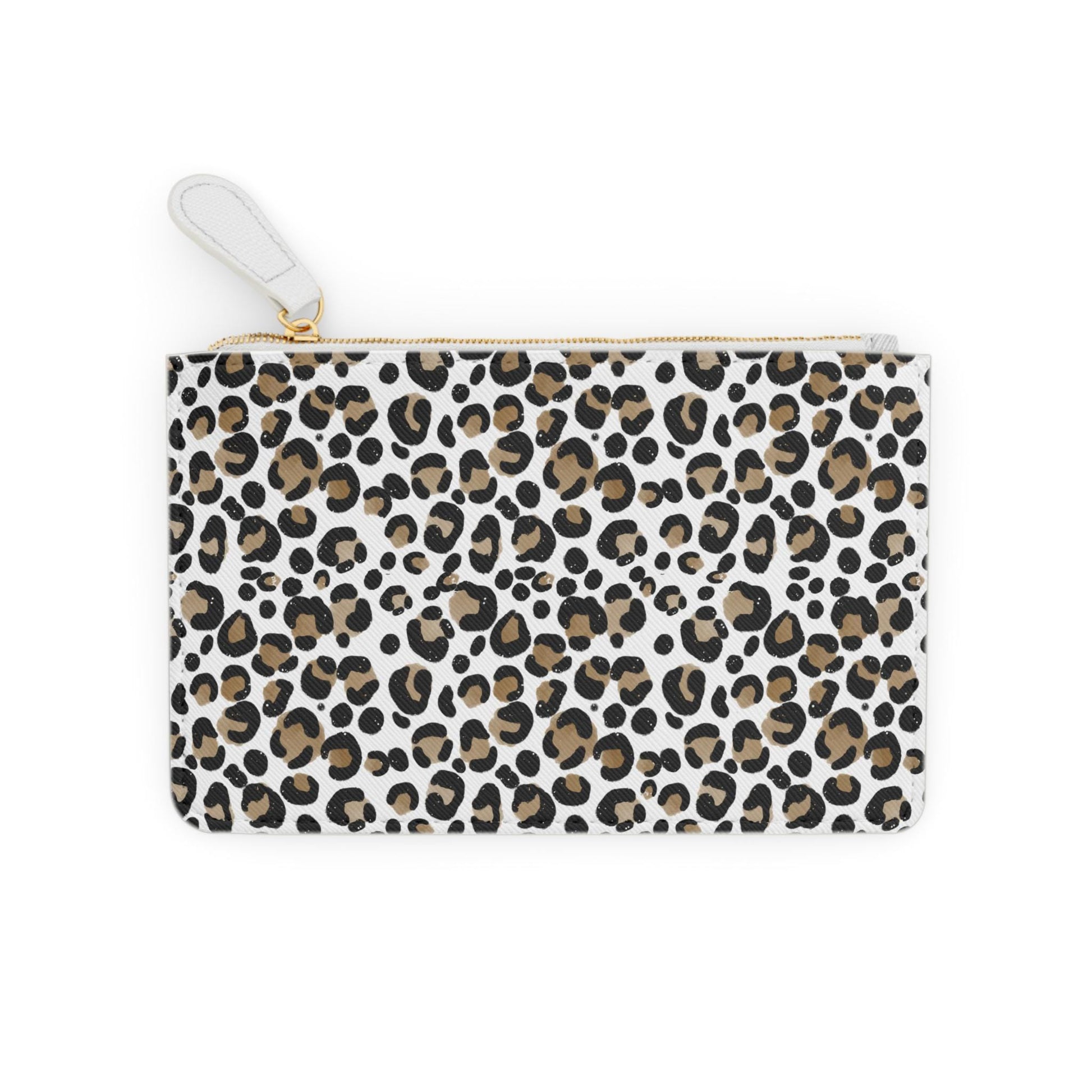 Chic Leopard Print Mini Clutch Bag, Stylish Evening Purse, Wild Animal Print Cosmetic Bag, Perfect for Parties, Gifts, Travel - A Kingdom Lifestyle