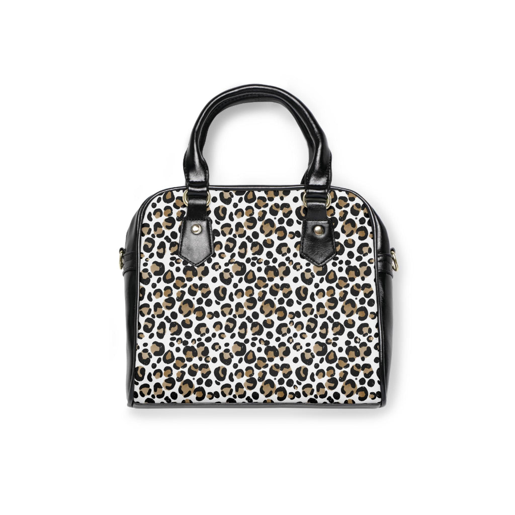 Chic Leopard Print Shoulder Handbag - Stylish Tote, Fashion Purse, Handbag for Work, Everyday Use, Animal Print Accessories - A Kingdom Lifestyle