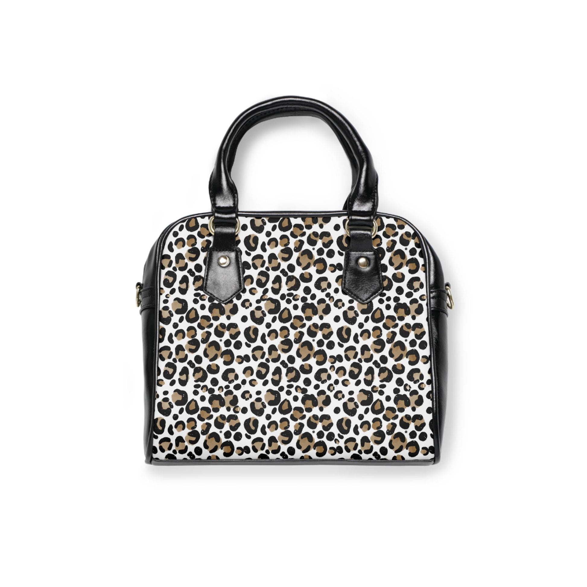 Chic Leopard Print Shoulder Handbag - Stylish Tote, Fashion Purse, Handbag for Work, Everyday Use, Animal Print Accessories - A Kingdom Lifestyle
