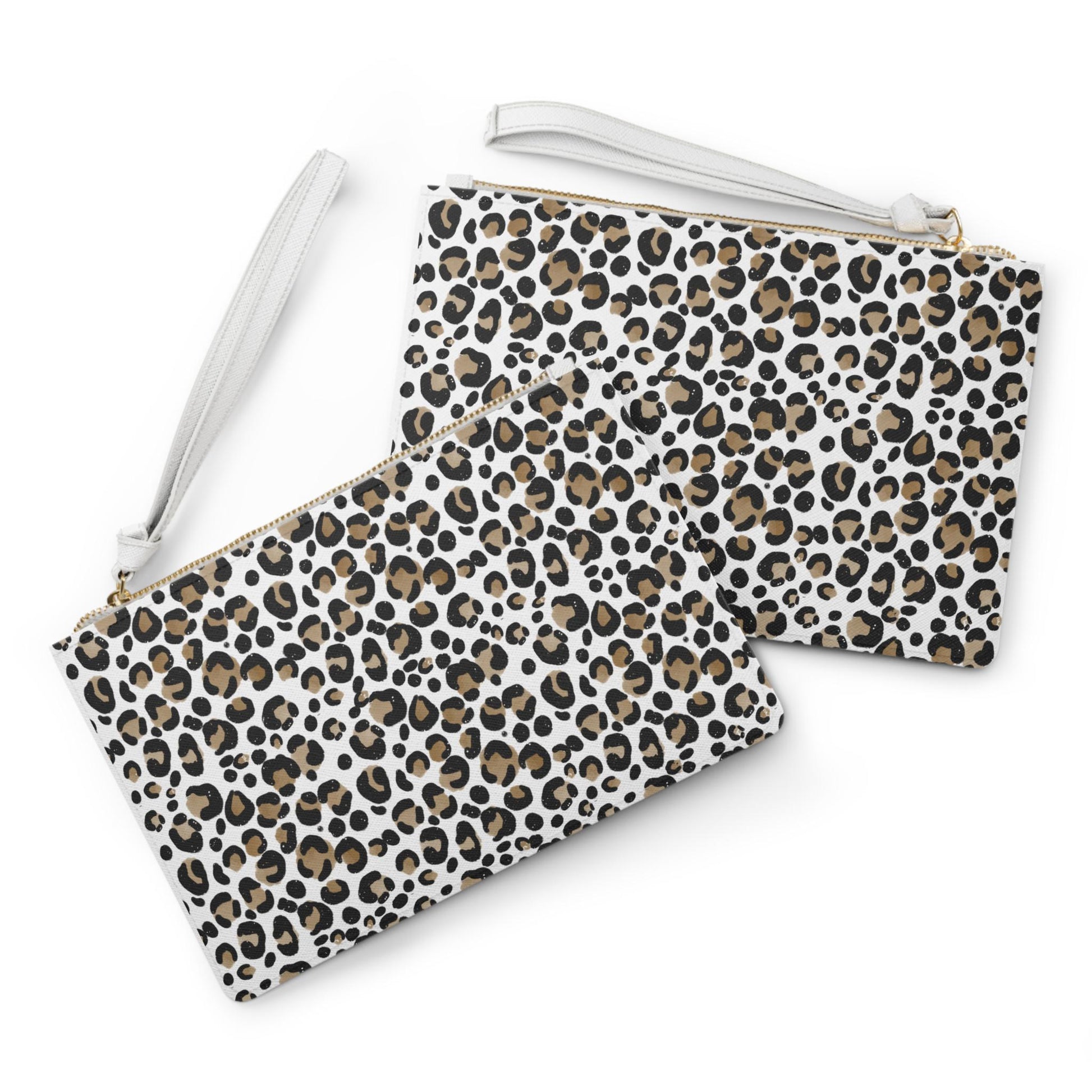 Chic Leopard Print Clutch Bag, Stylish Handbag for Night Out, Perfect Gift for Her, Trendy Accessory for Parties, Animal Print Pouch - A Kingdom Lifestyle