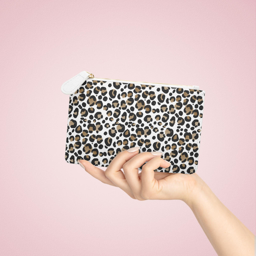 Chic Leopard Print Mini Clutch Bag, Stylish Evening Purse, Wild Animal Print Cosmetic Bag, Perfect for Parties, Gifts, Travel - A Kingdom Lifestyle