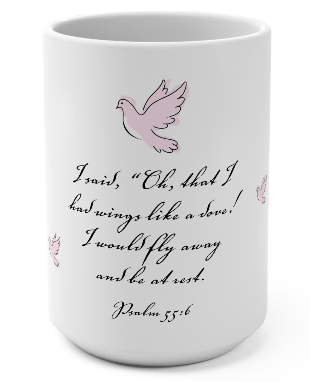 Christian Cup Dove Graphic Coffee Mug Gift For Men Women Pray Without Ceasing Bible Verse Home and Living Christian Cup Kitchen. Add this statement piece to your collection today! Limited stock available. - A Kingdom Lifestyle