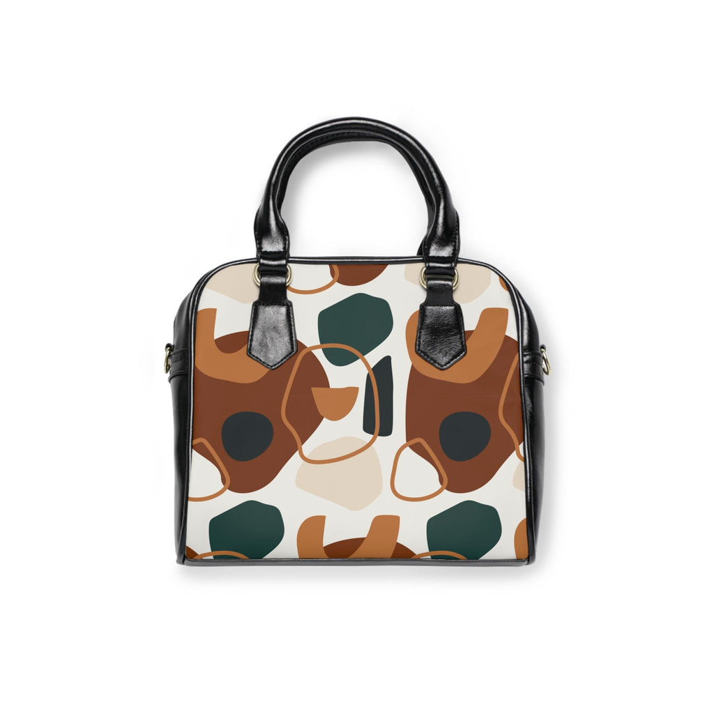 Chic Modern Abstract Shoulder Handbag, Trendy Tote for Everyday Use, Stylish Purse, Perfect Gift for Fashion Lovers, Modern Handbag - A Kingdom Lifestyle