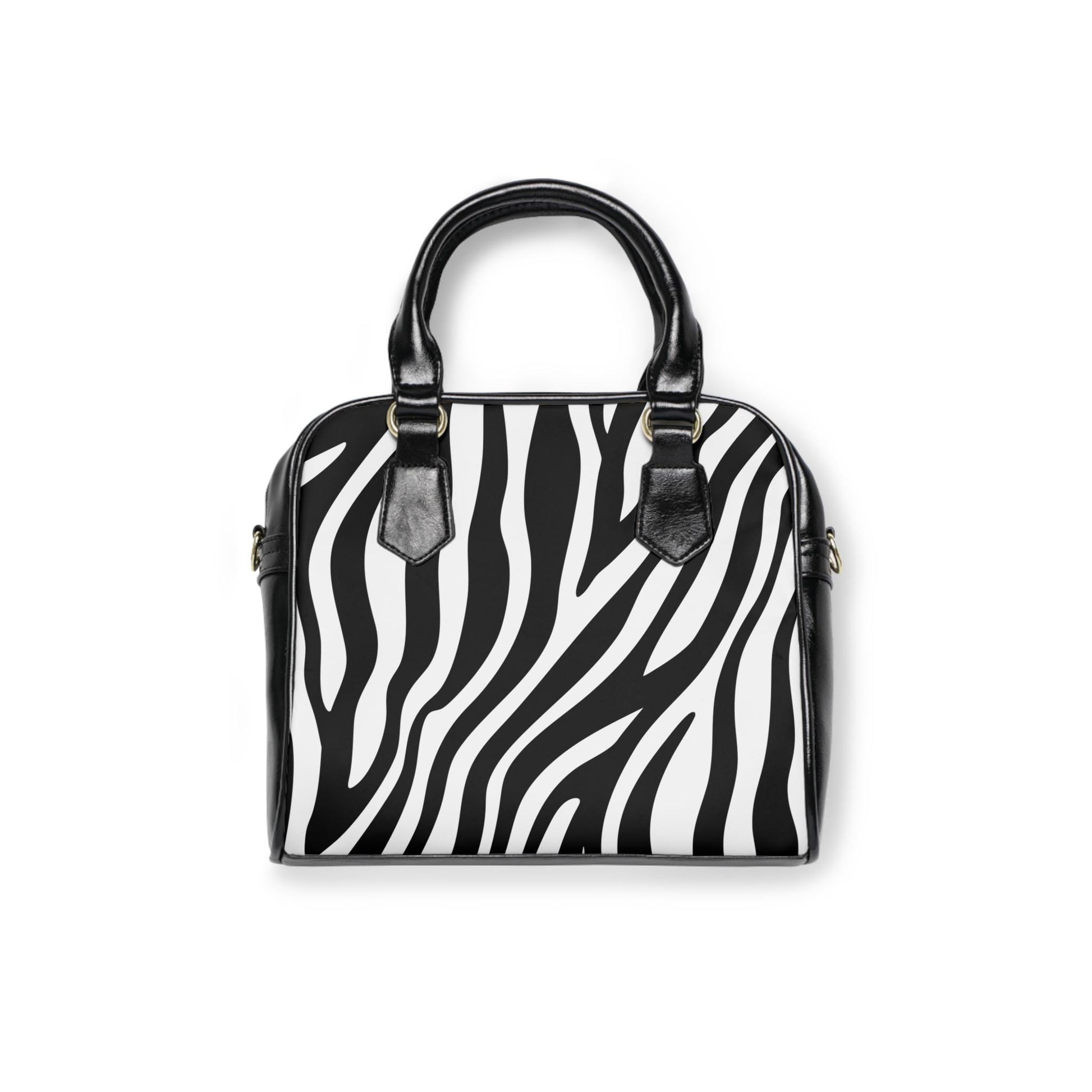 Chic Zebra Print Shoulder Handbag Stylish Animal Print Purse, Great for Everyday Use, Fashion Accessory, Gift for Her, Trendy Tote - A Kingdom Lifestyle
