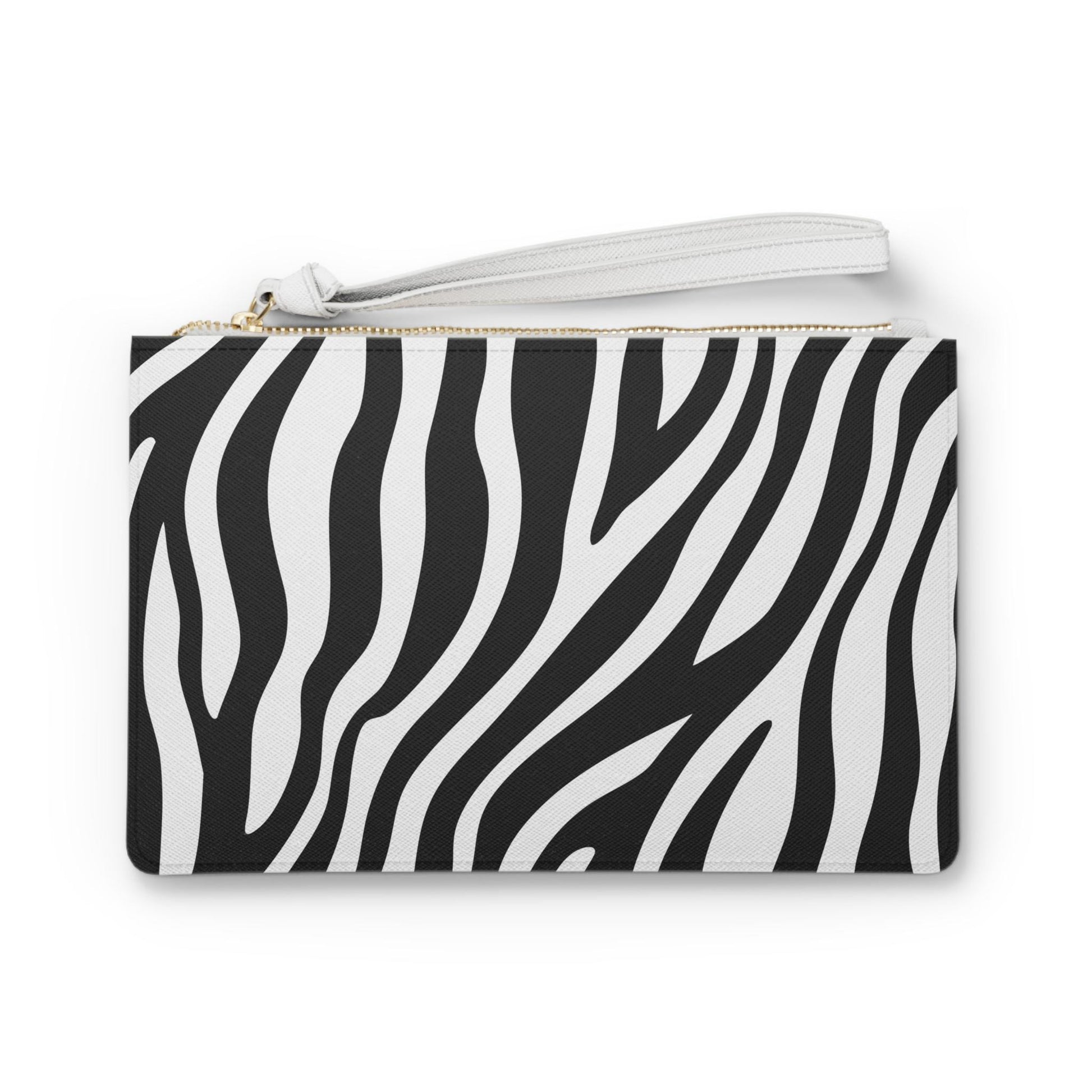 Chic Zebra Print Clutch Bag, Stylish Handbag, Night Out Accessory, Gift for Her, Fashion Statement Bag, Travel Essentials - A Kingdom Lifestyle