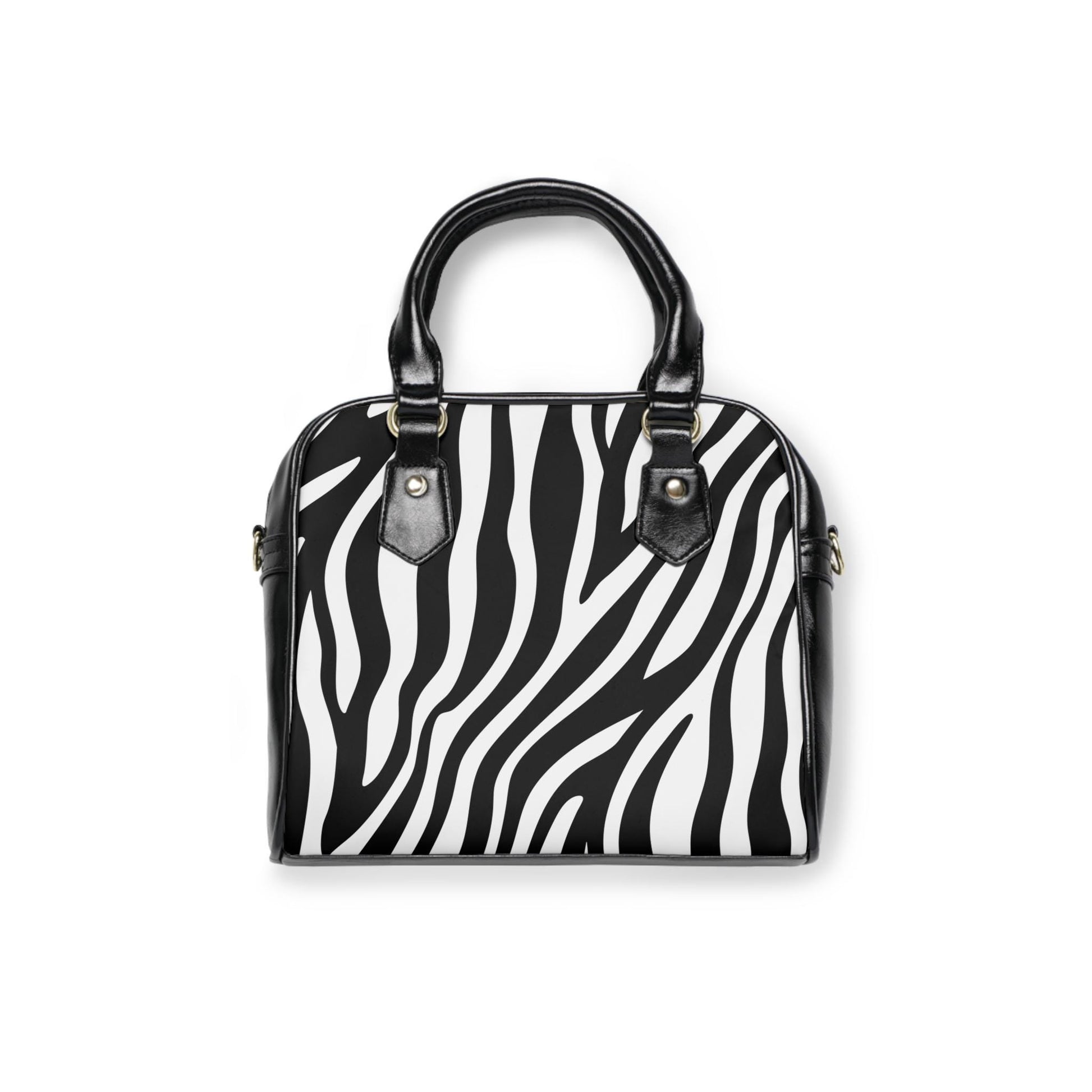 Chic Zebra Print Shoulder Handbag Stylish Animal Print Purse, Great for Everyday Use, Fashion Accessory, Gift for Her, Trendy Tote - A Kingdom Lifestyle
