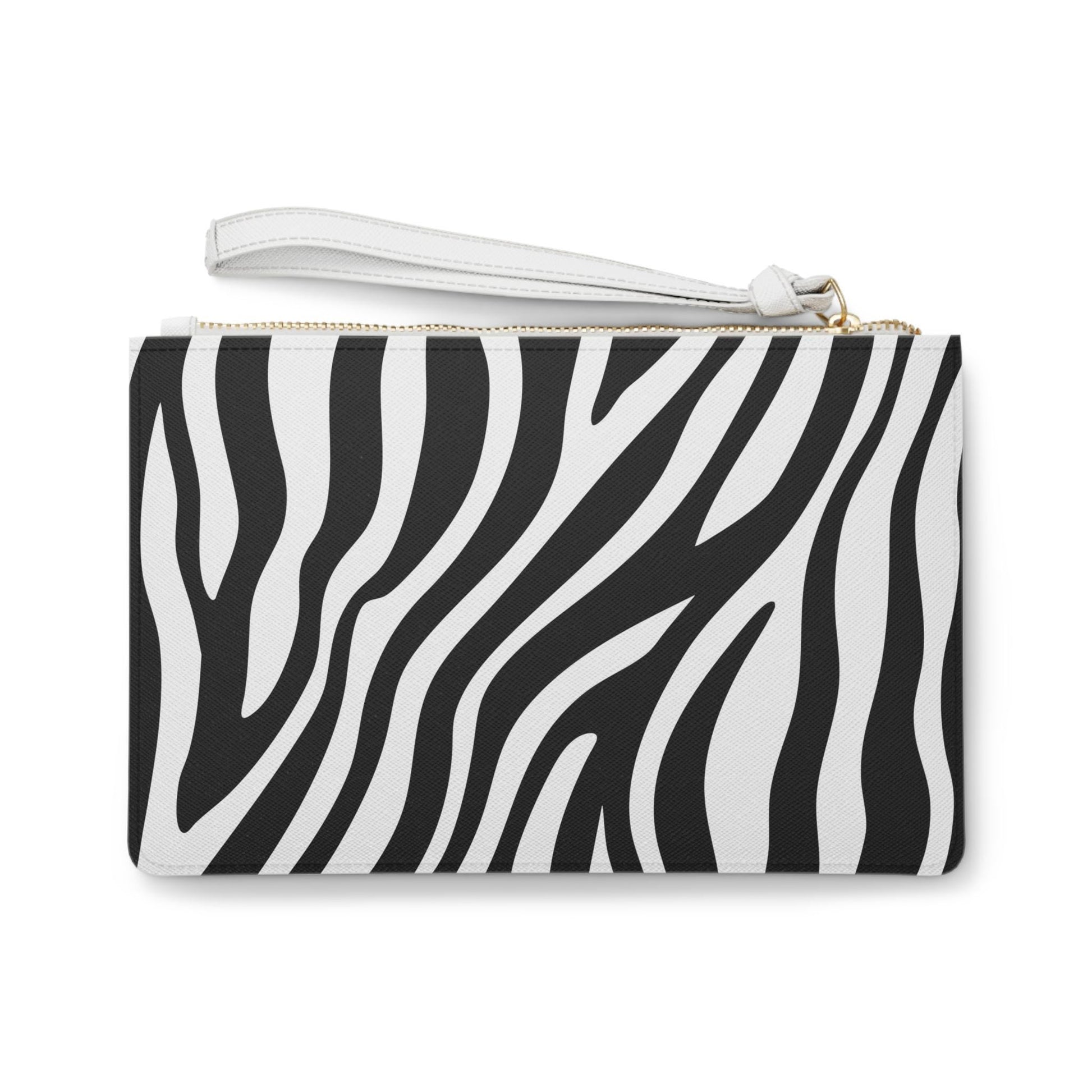 Chic Zebra Print Clutch Bag, Stylish Handbag, Night Out Accessory, Gift for Her, Fashion Statement Bag, Travel Essentials - A Kingdom Lifestyle