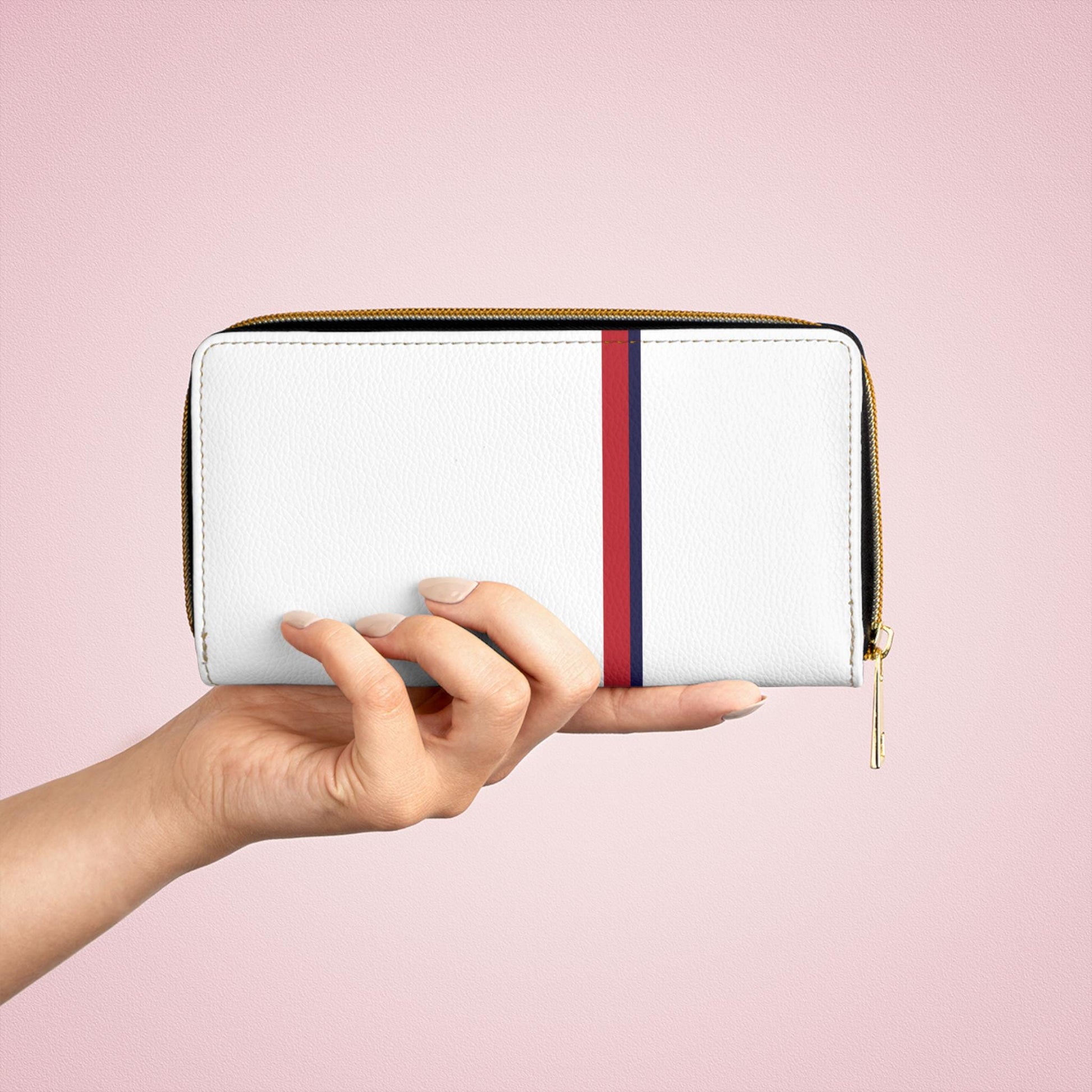 Chic Zipper Wallet, Stylish Womens Wallet, Elegant Credit Card Holder, Fashion Accessory, Gift for Her, Minimalist Purse - A Kingdom Lifestyle