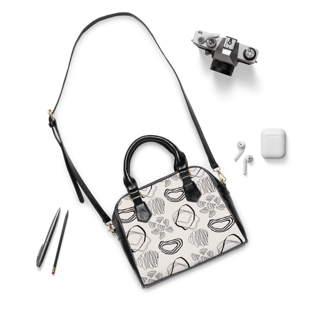 Modern Chic Abstract Shoulder Handbag Stylish Tote for Everyday Use Fashionable Purse Perfect Gift for Her Trendy Handbag - A Kingdom Lifestyle